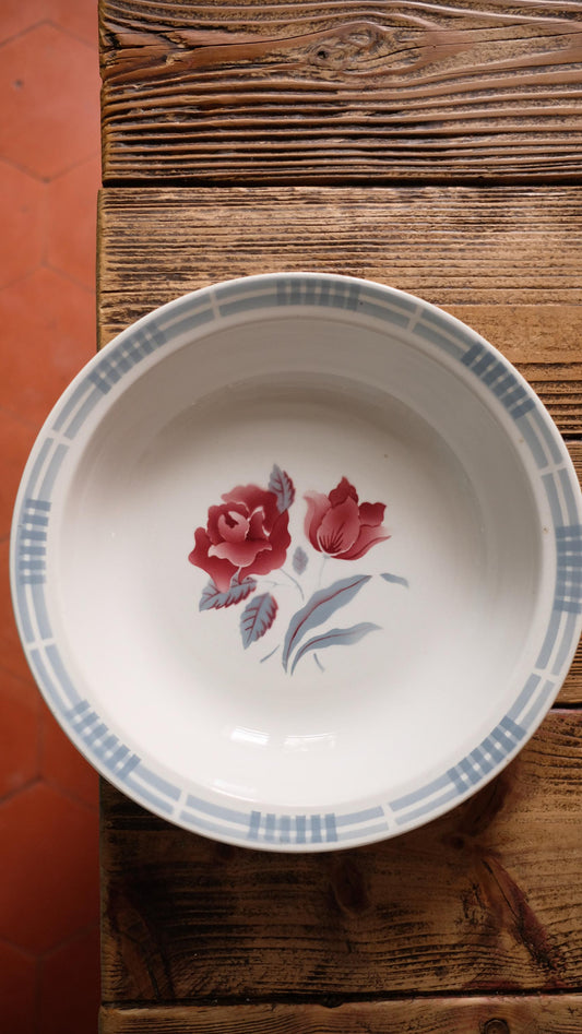 Plat creux Digoin modèle Troyes