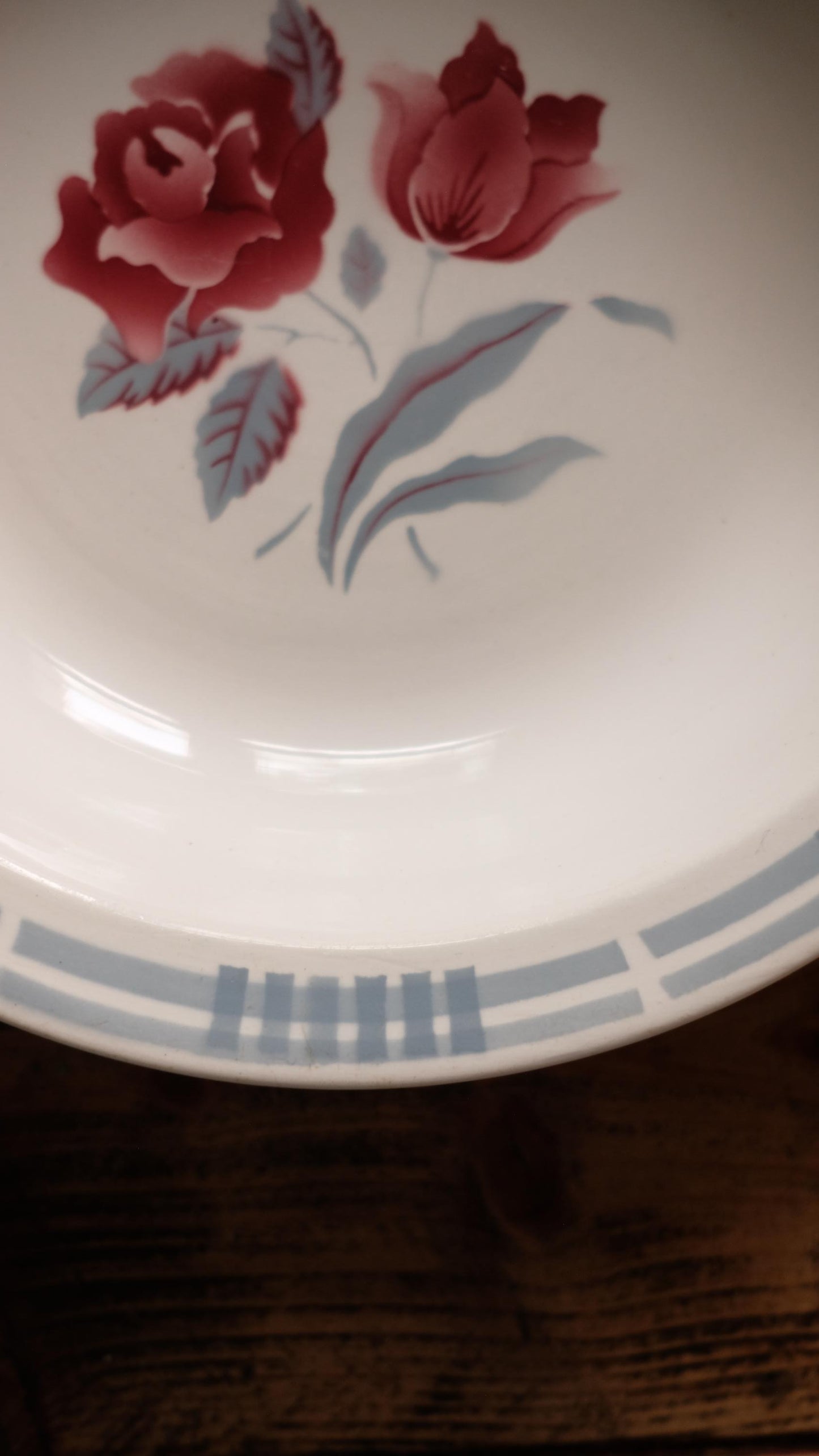 Plat creux Digoin modèle Troyes