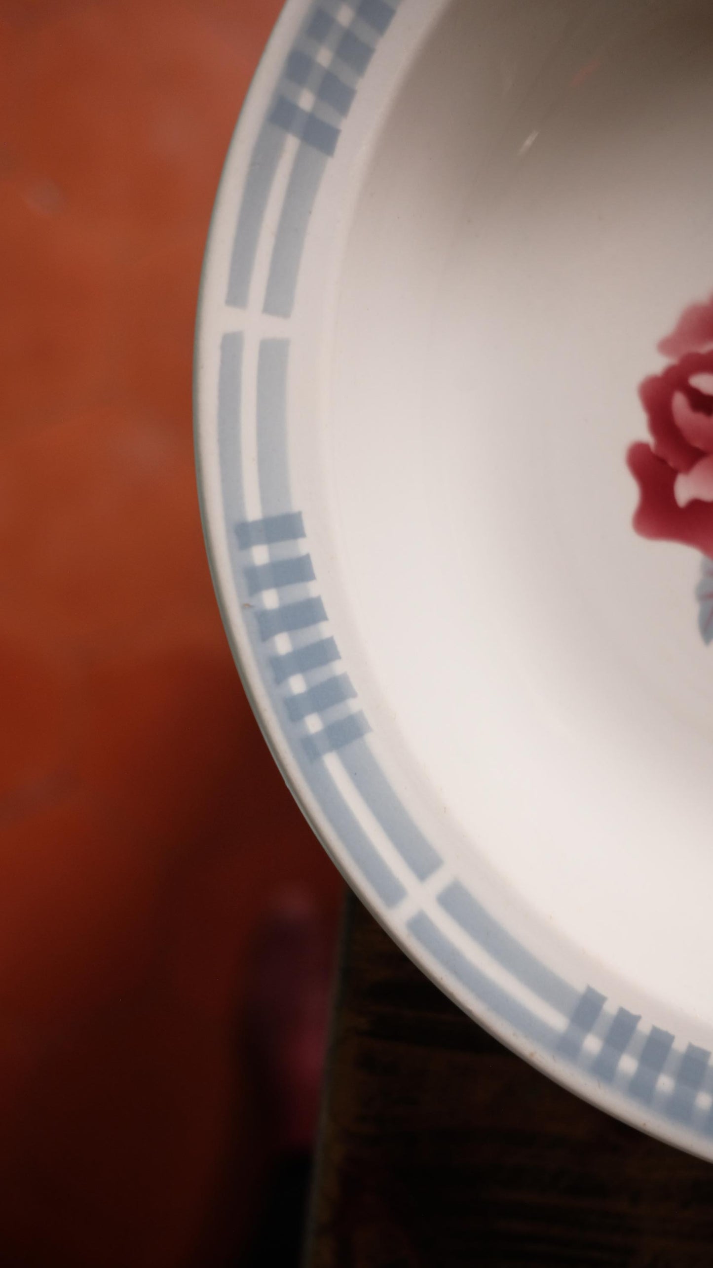 Plat creux Digoin modèle Troyes