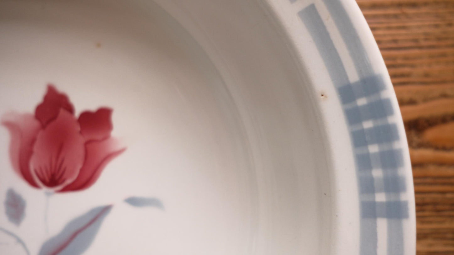 Plat creux Digoin modèle Troyes