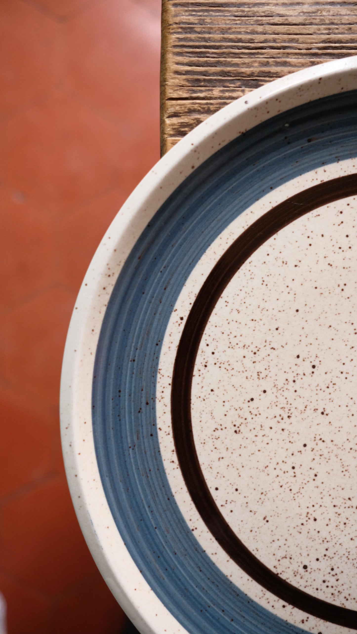 Grand plat vintage Boch Louvières