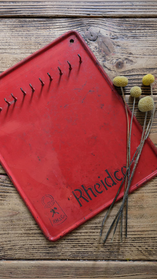 Rangement à outils Rheidco en tôle émaillée