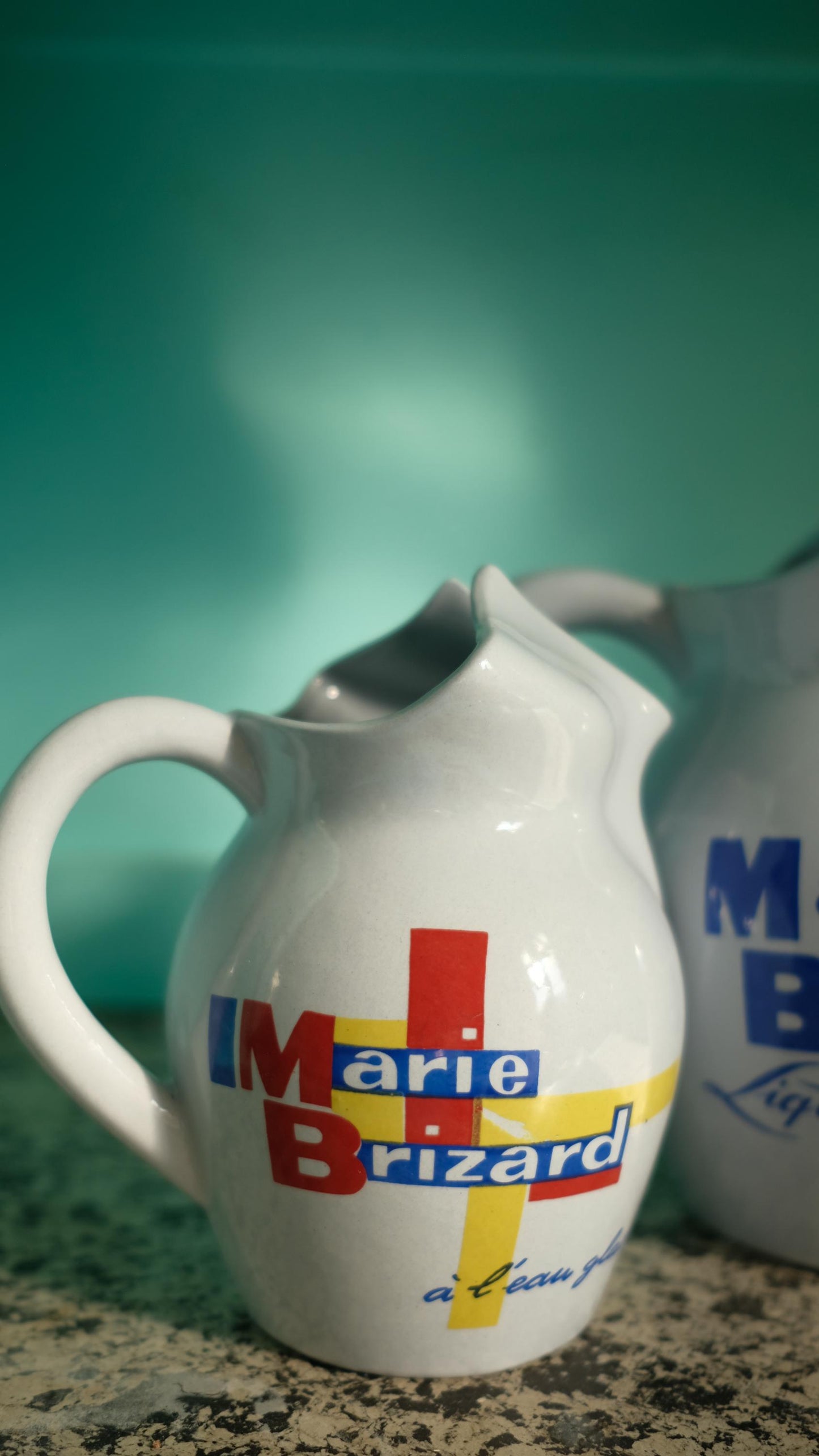 Pichet publicitaire Marie Brizard Vintage 450ml