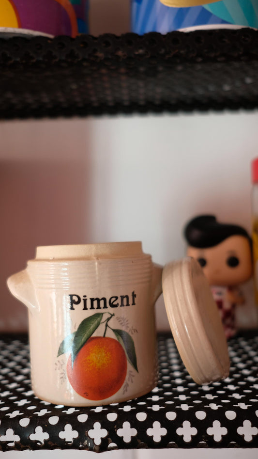 Petit pot en grès vintage