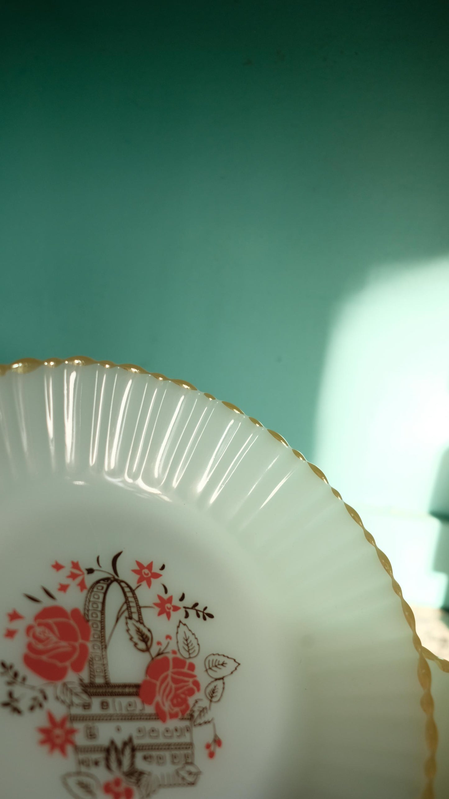 Lot de onze assiettes creuses Termocrisa made in Mexico vintage