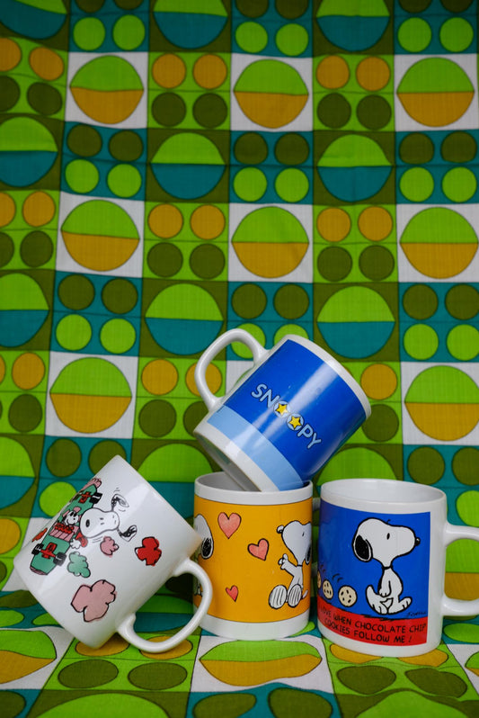 Sélection de mugs snoopy