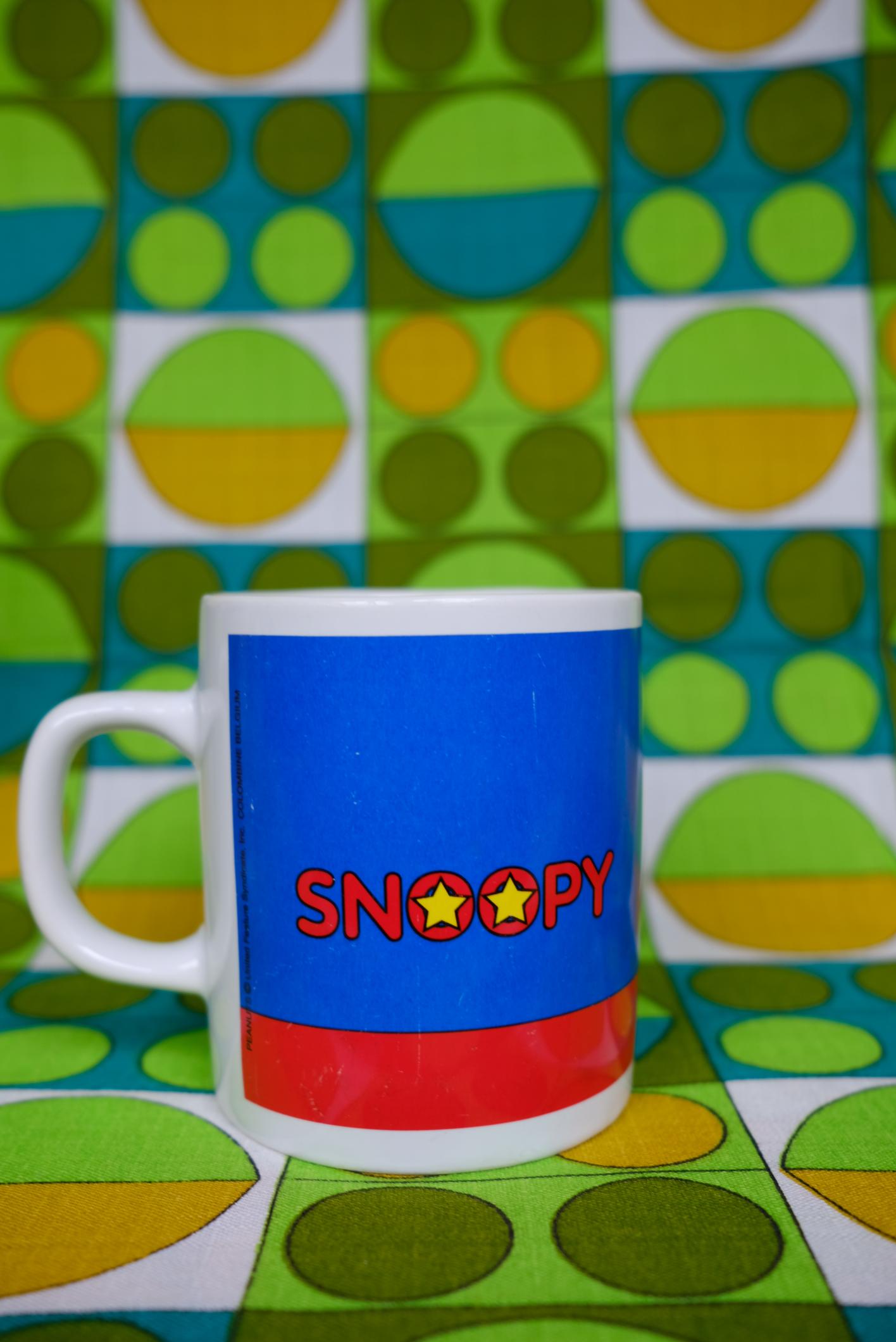 Sélection de mugs snoopy