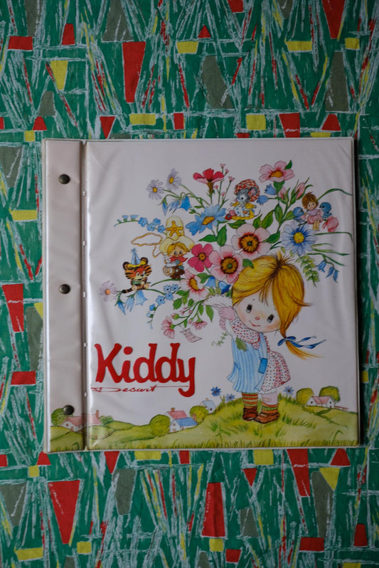 Catalogue de papier peint kiddy de 1980