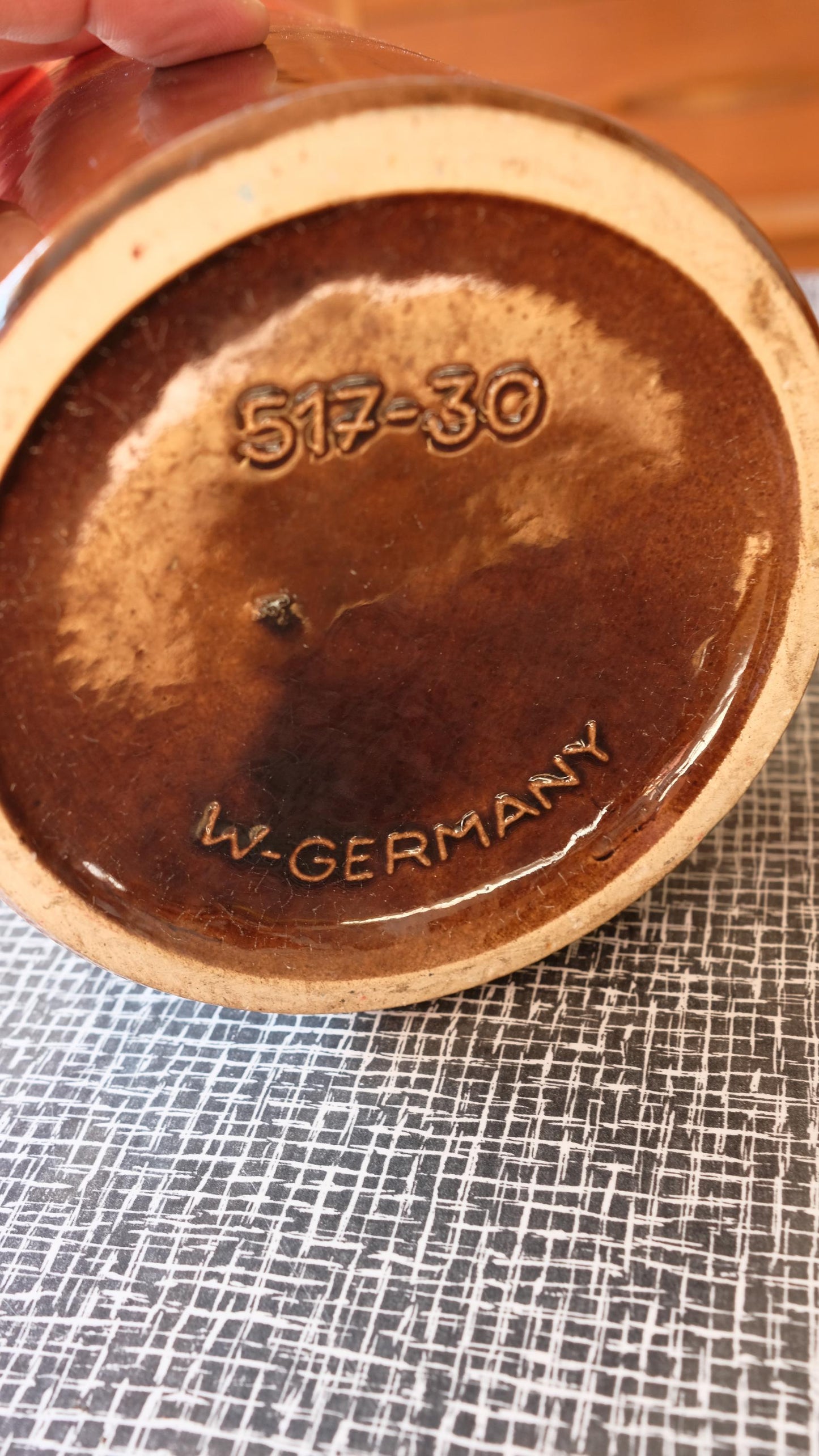 Vase Scheurich vintage made in West Germany numéro 517-30
