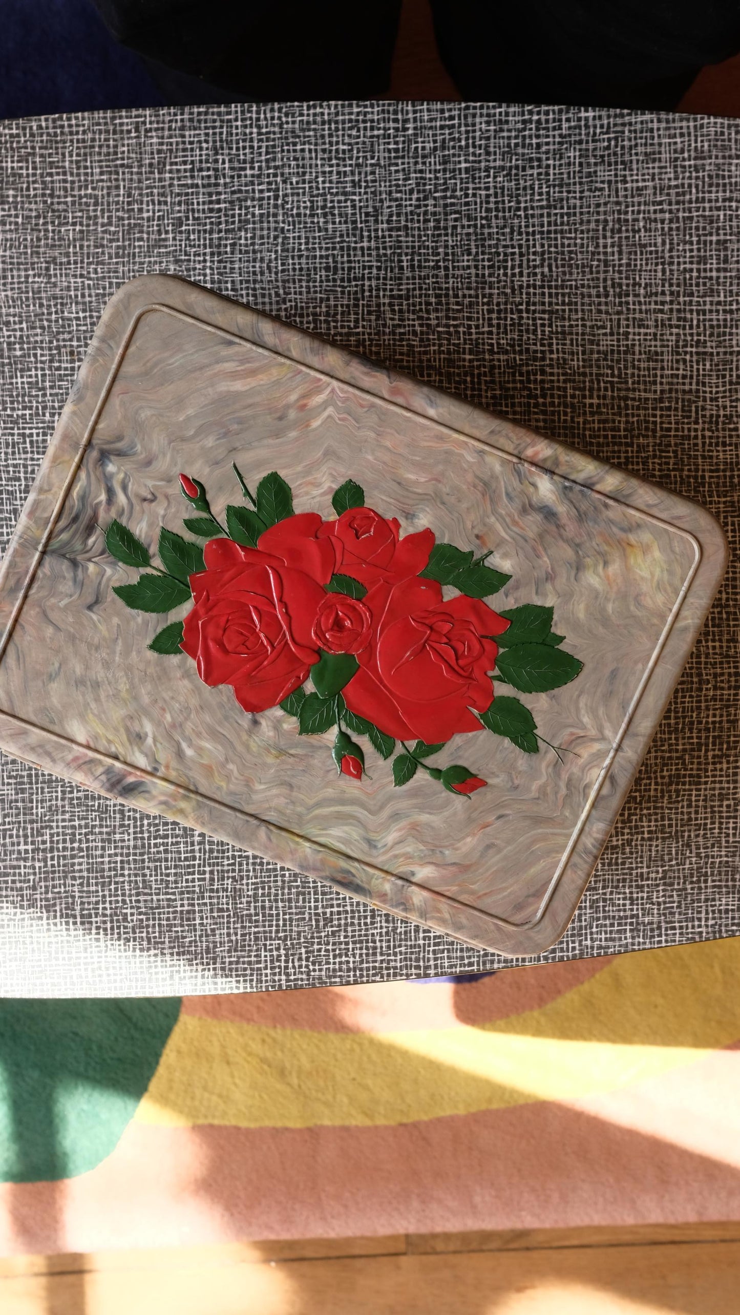 Boîte regibana vintage en bakélite