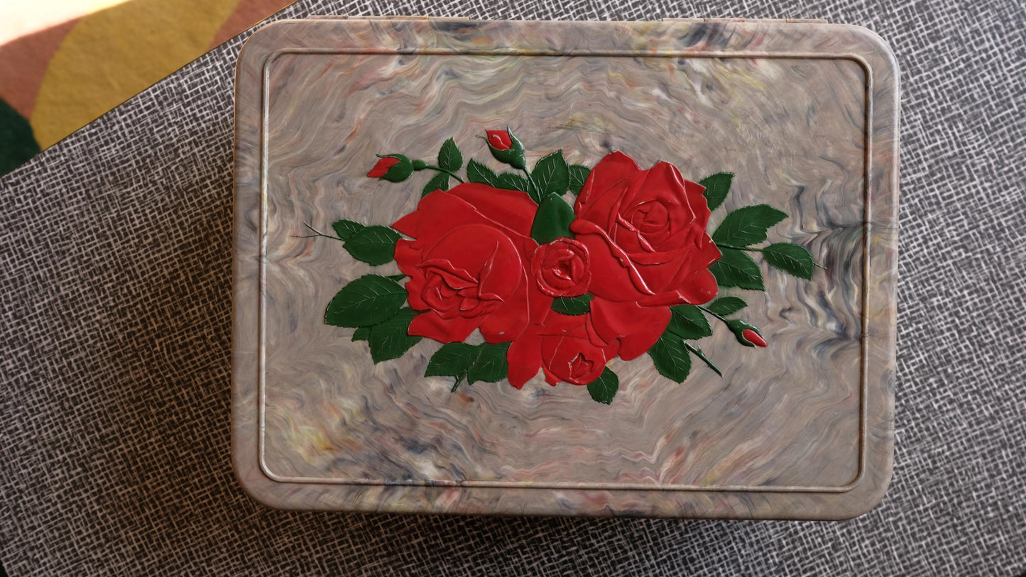Boîte regibana vintage en bakélite