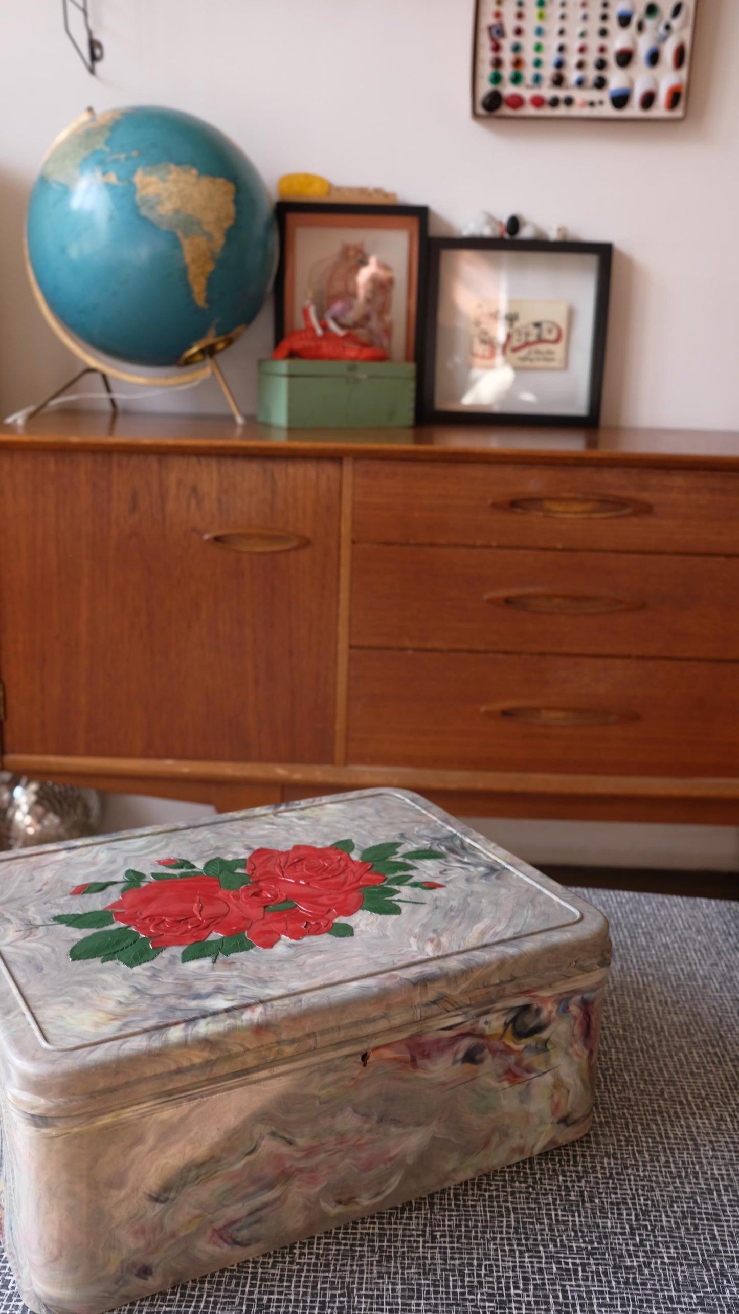 Boîte regibana vintage en bakélite