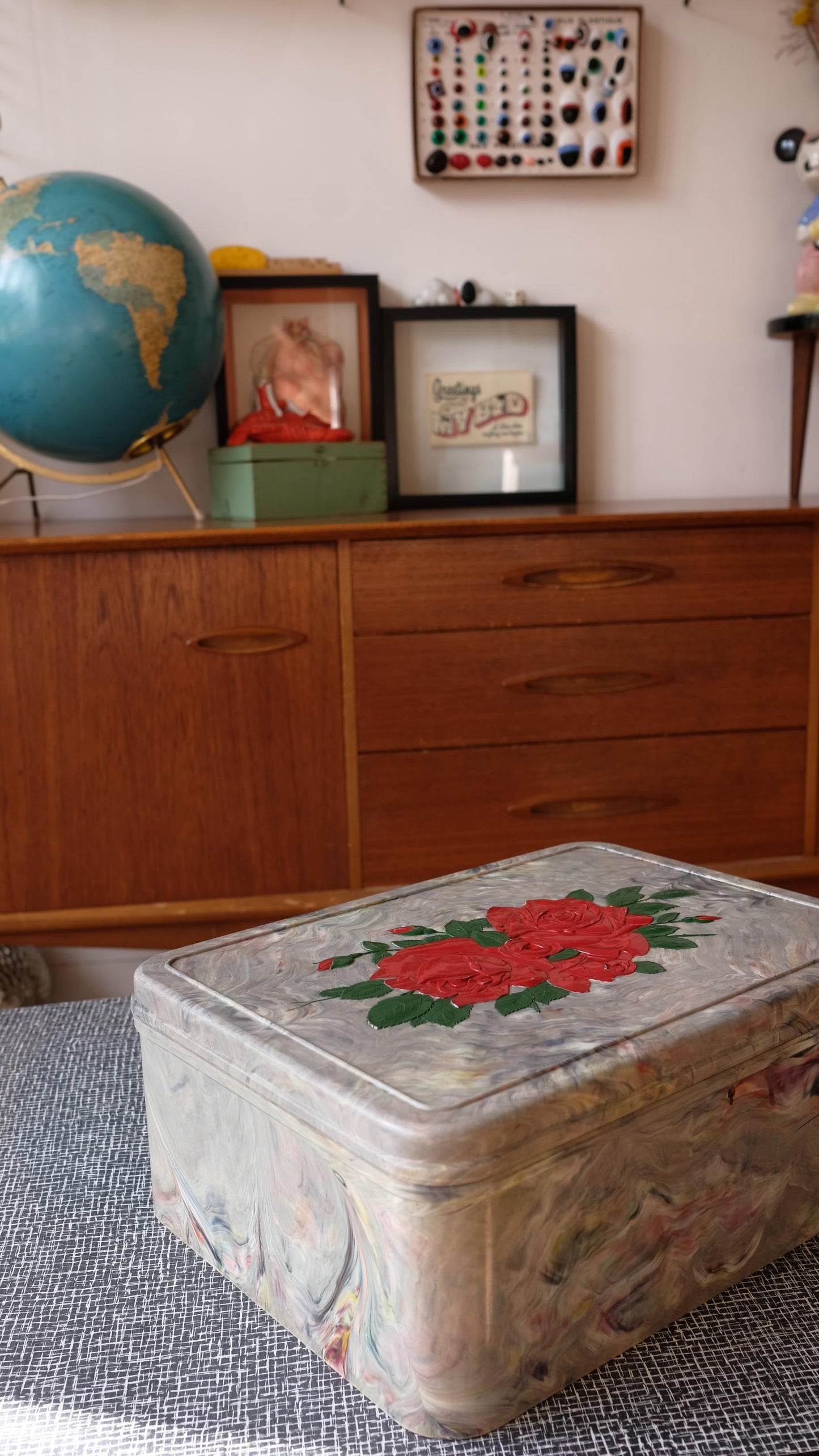 Boîte regibana vintage en bakélite