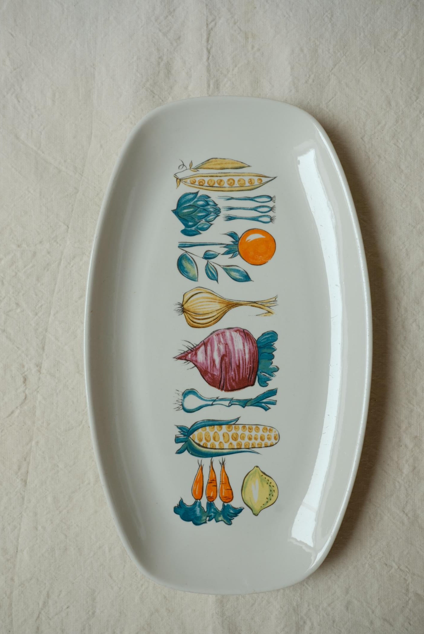 Grand ravier Villeroy et Boch modèle légume