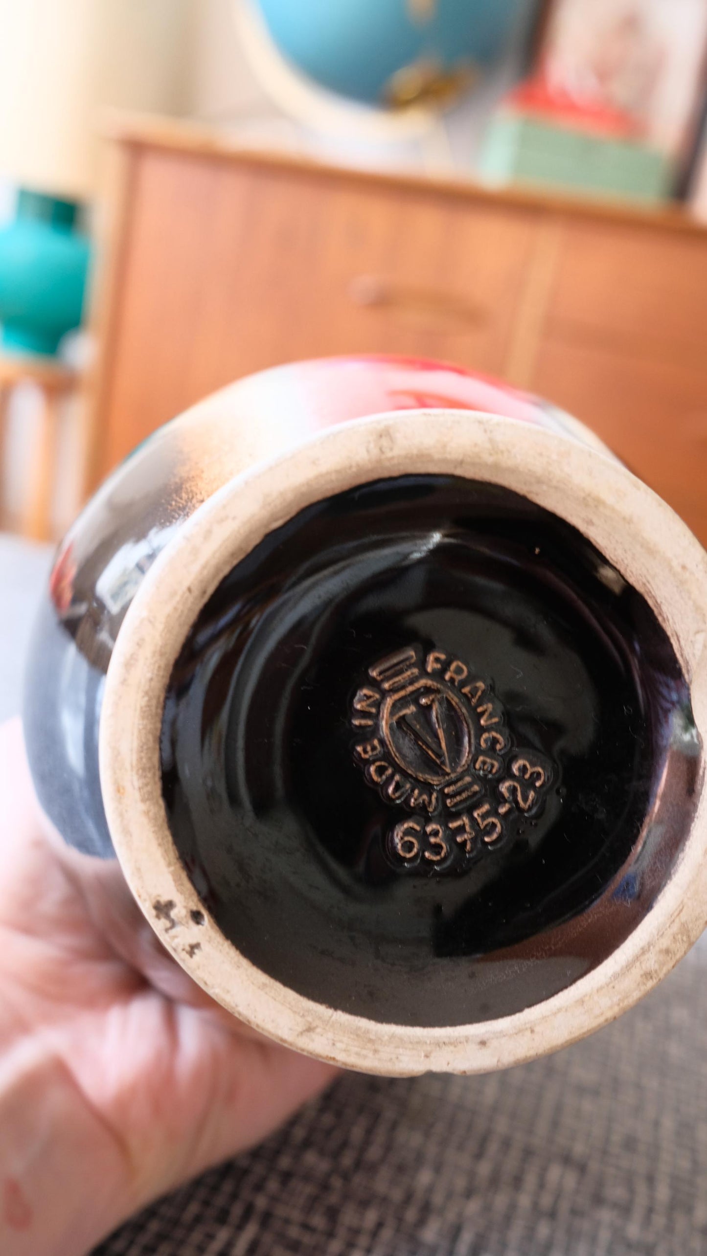 Vase Vercéram vintage modèle 6375