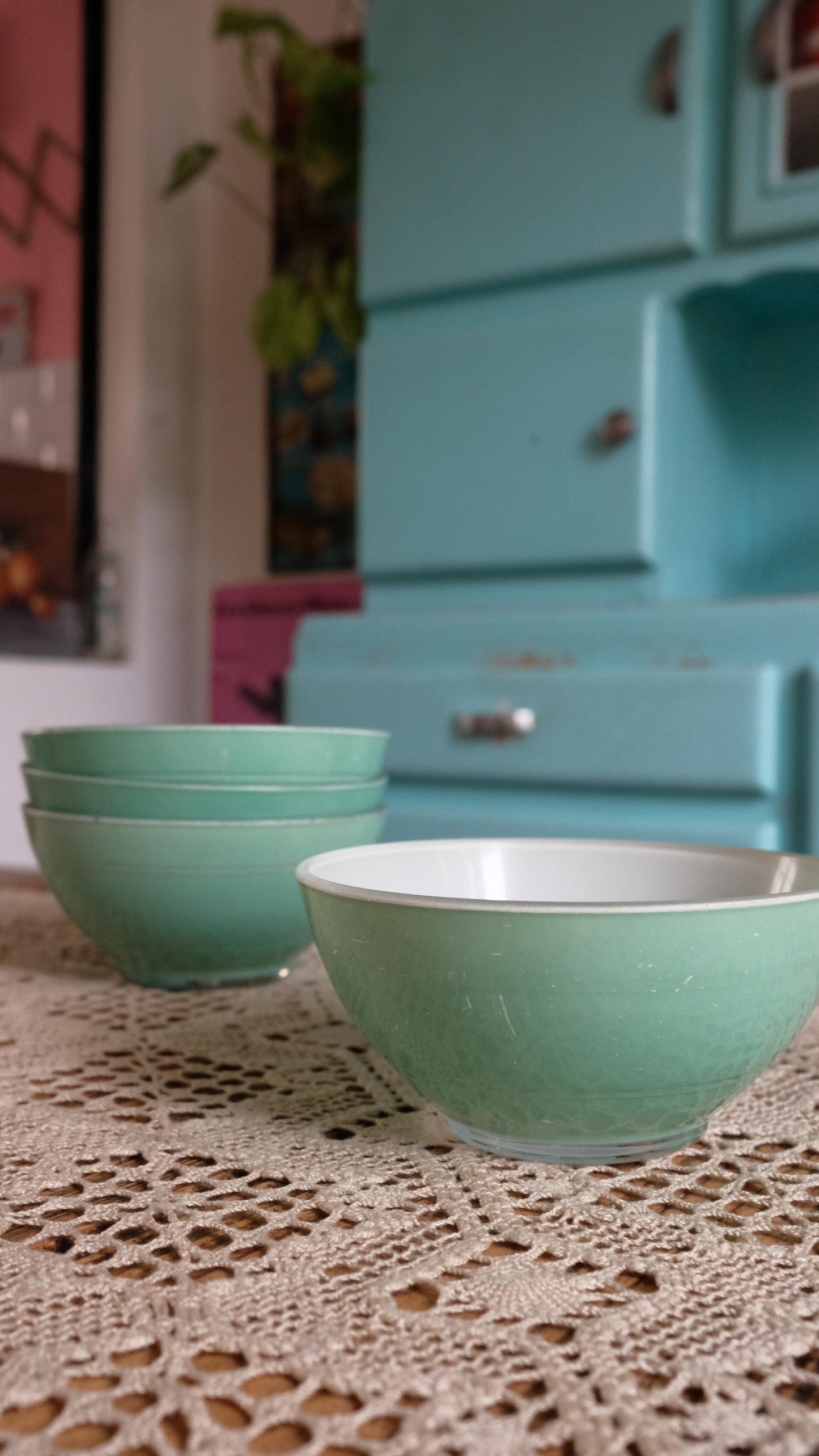 Lot de 4 bols duralex vintage