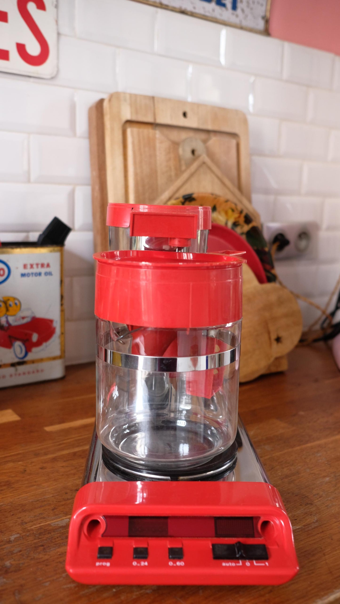 Cafetière Moulinex programmable vintage modèle Futura