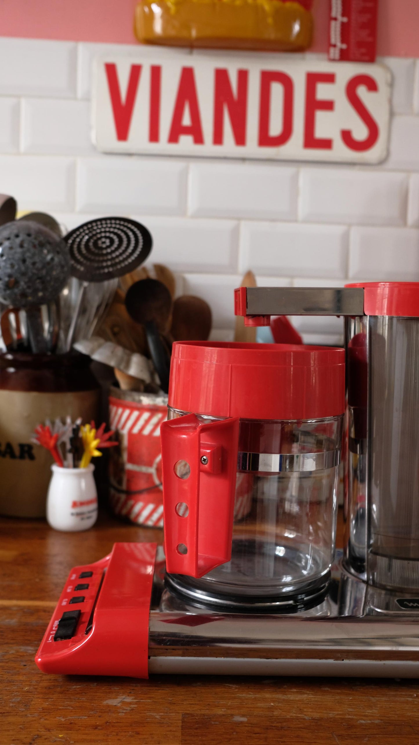 Cafetière Moulinex programmable vintage modèle Futura