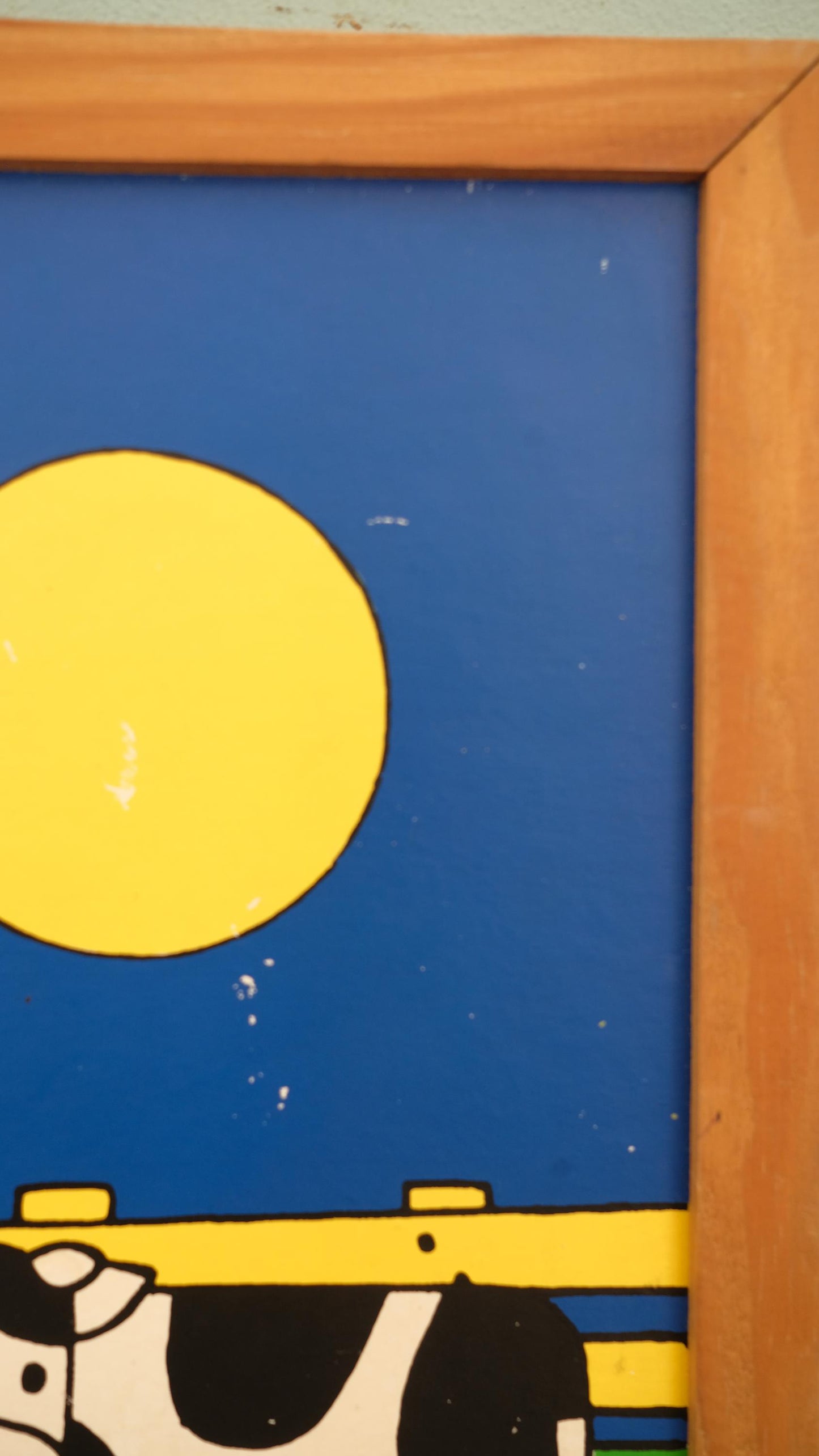 Illustration de Dick Bruna vintage encadrée