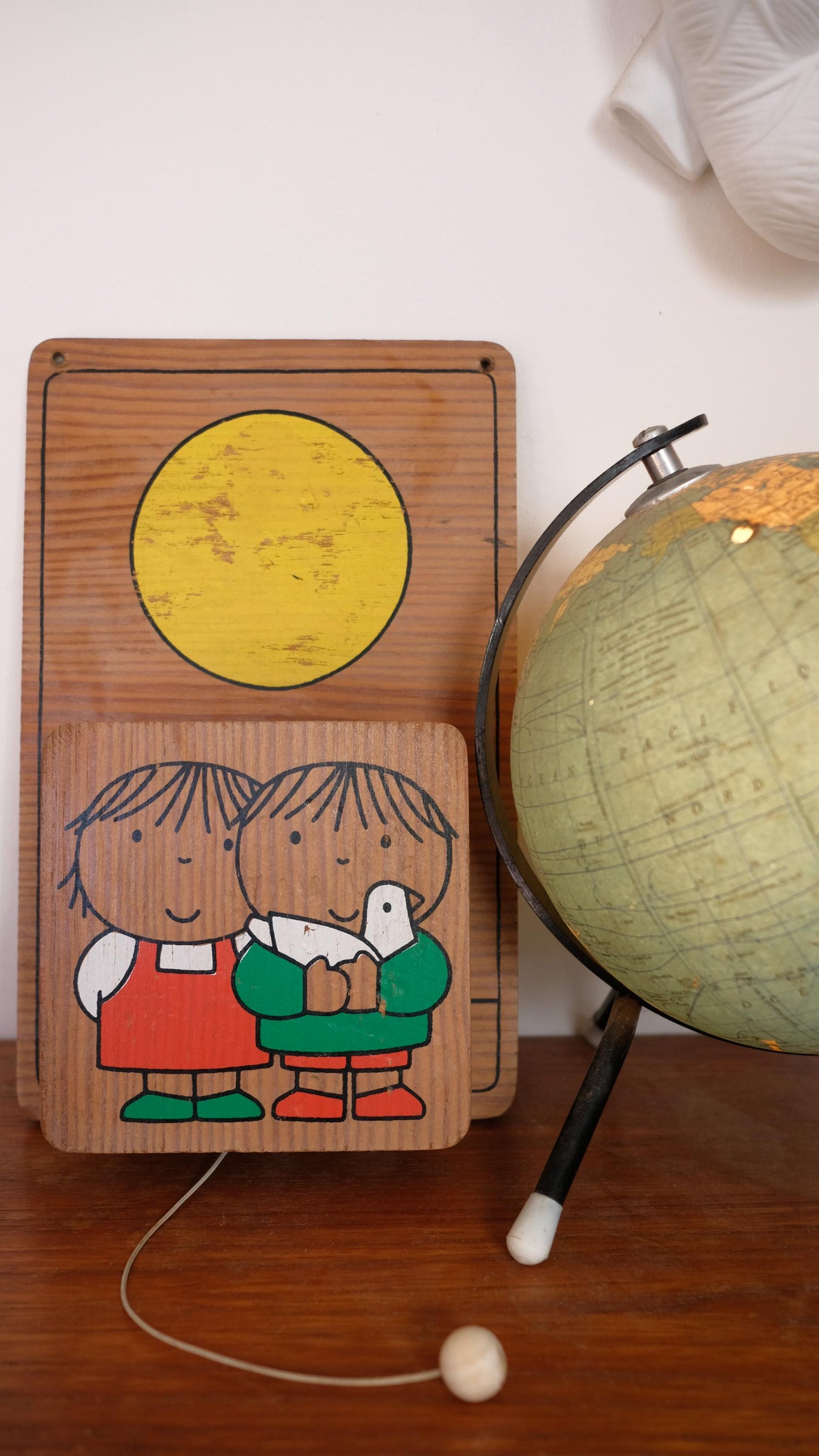 Boîte à musique vintage illustrée par Dick Bruna