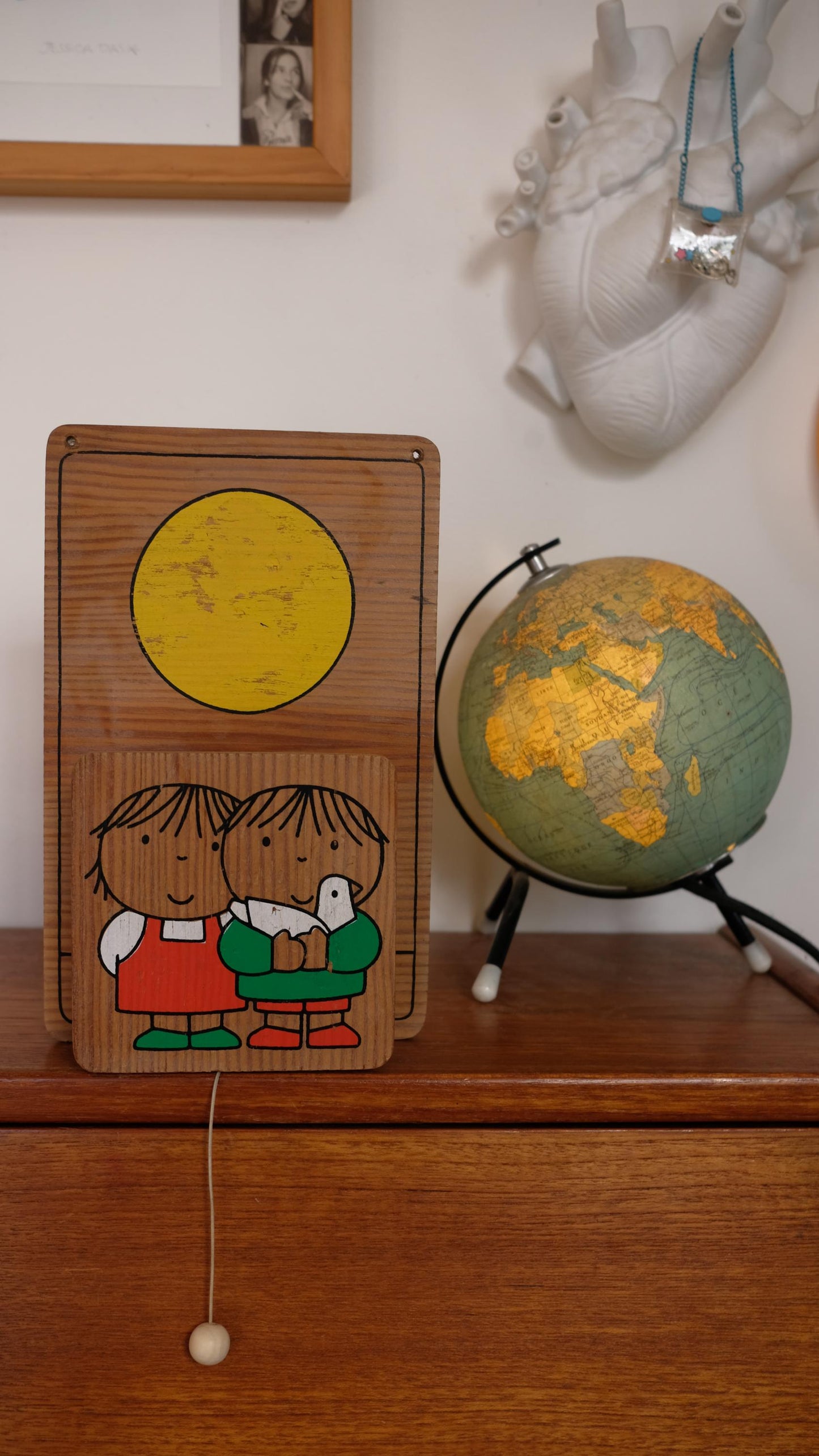 Boîte à musique vintage illustrée par Dick Bruna