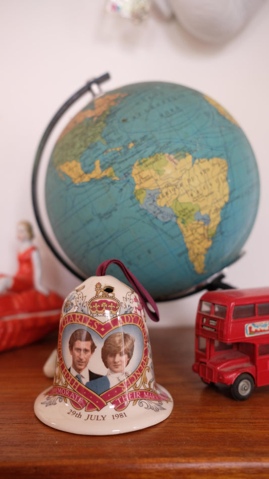Objet commémoratif du mariage de Charles et Diana, 1981