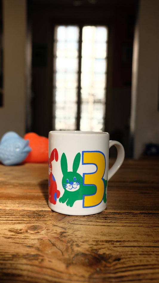 Mugs Coloroll Killin craft vintage motif lapin