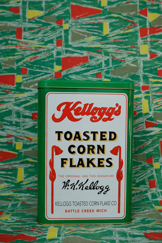 Boîte de corn flakes publicitaire