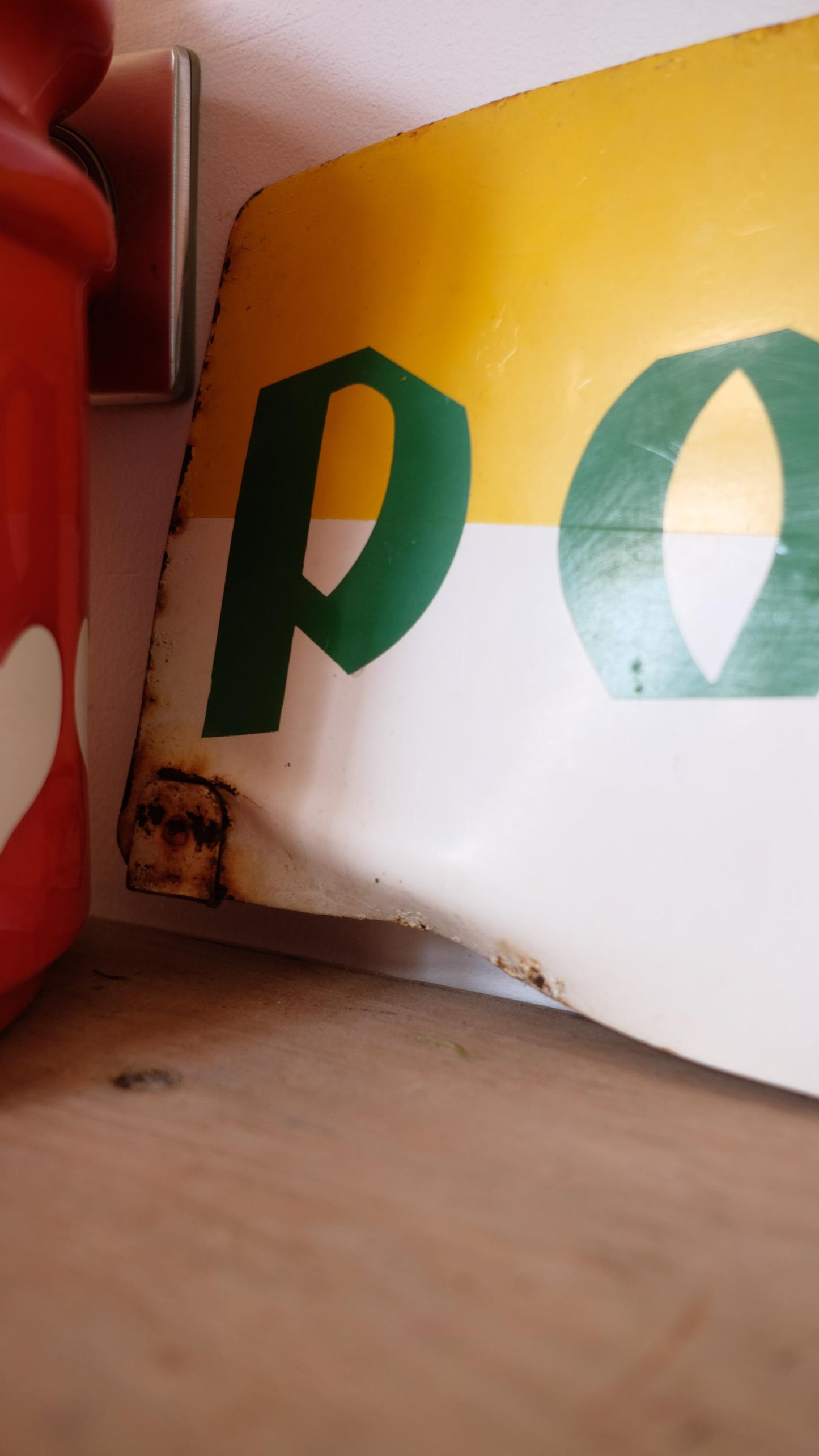 Tôle publicitaire vintage Potalux