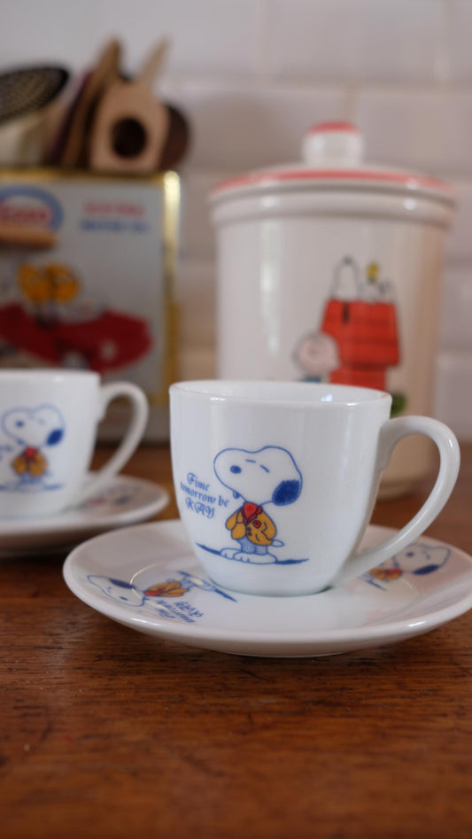 Ensemble expresso Snoopy