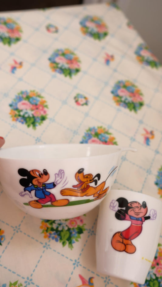 Lot Disney vintage en mélaminé Coraline