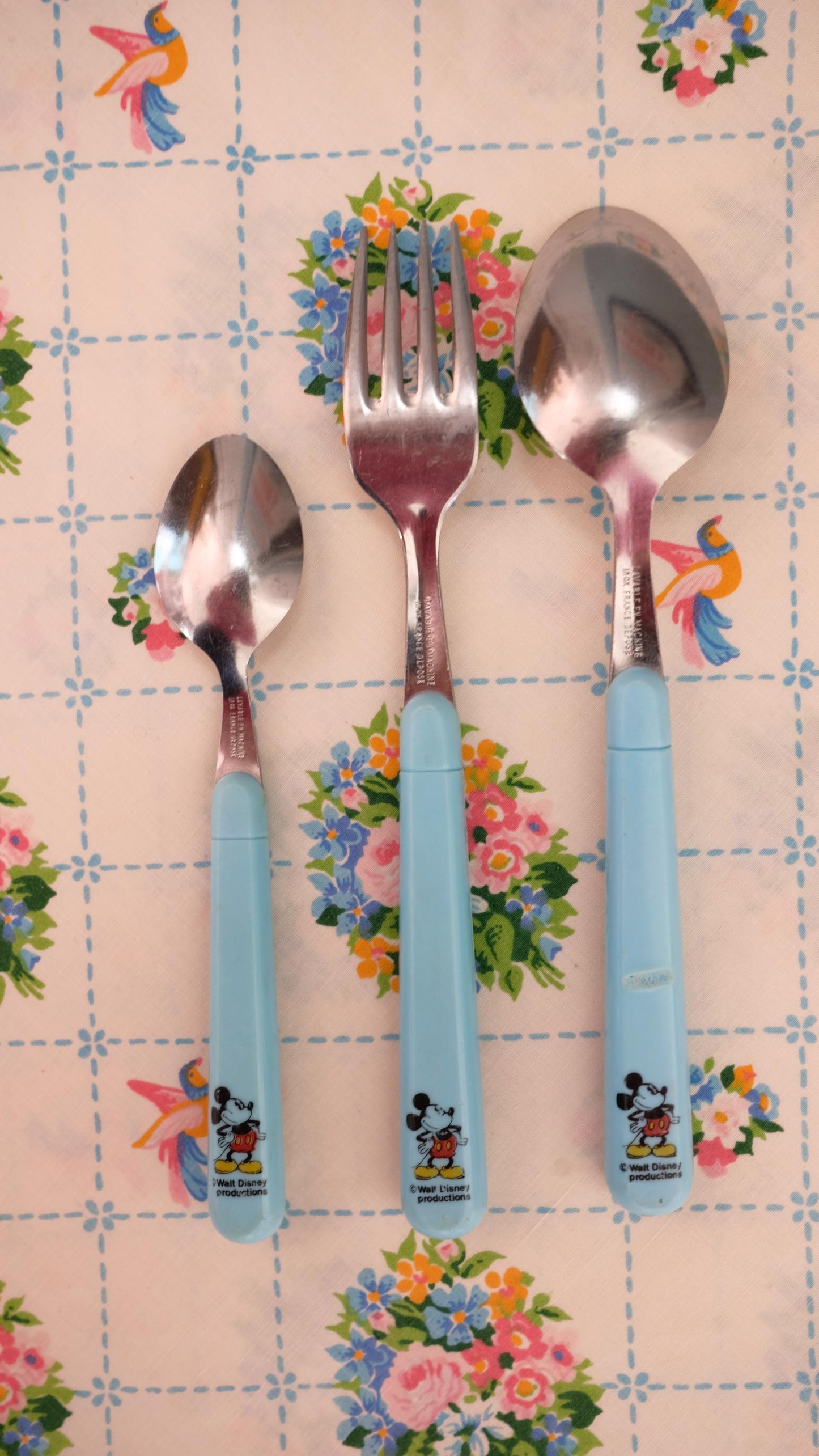 Lot de couverts Disney vintage