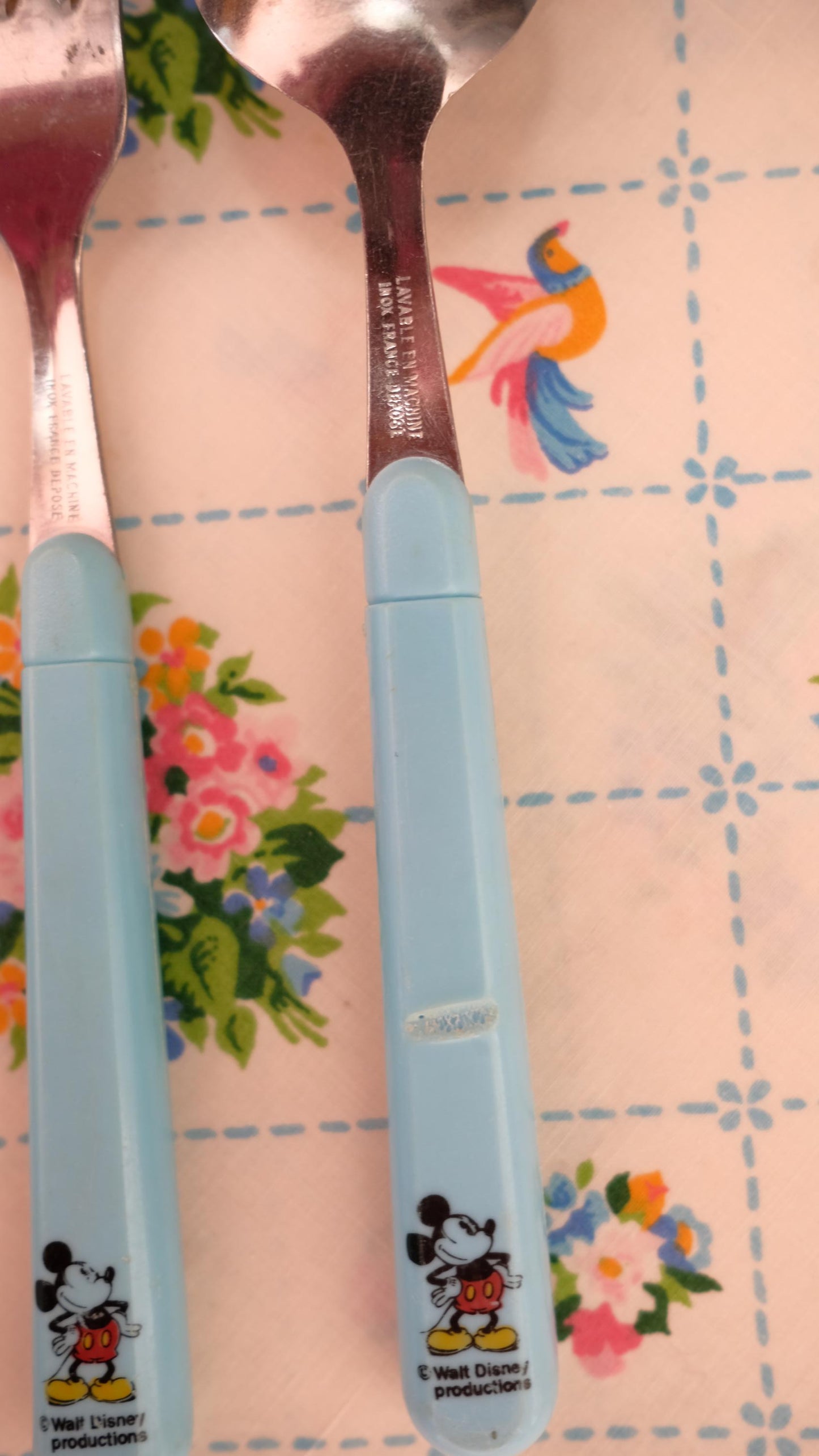 Lot de couverts Disney vintage