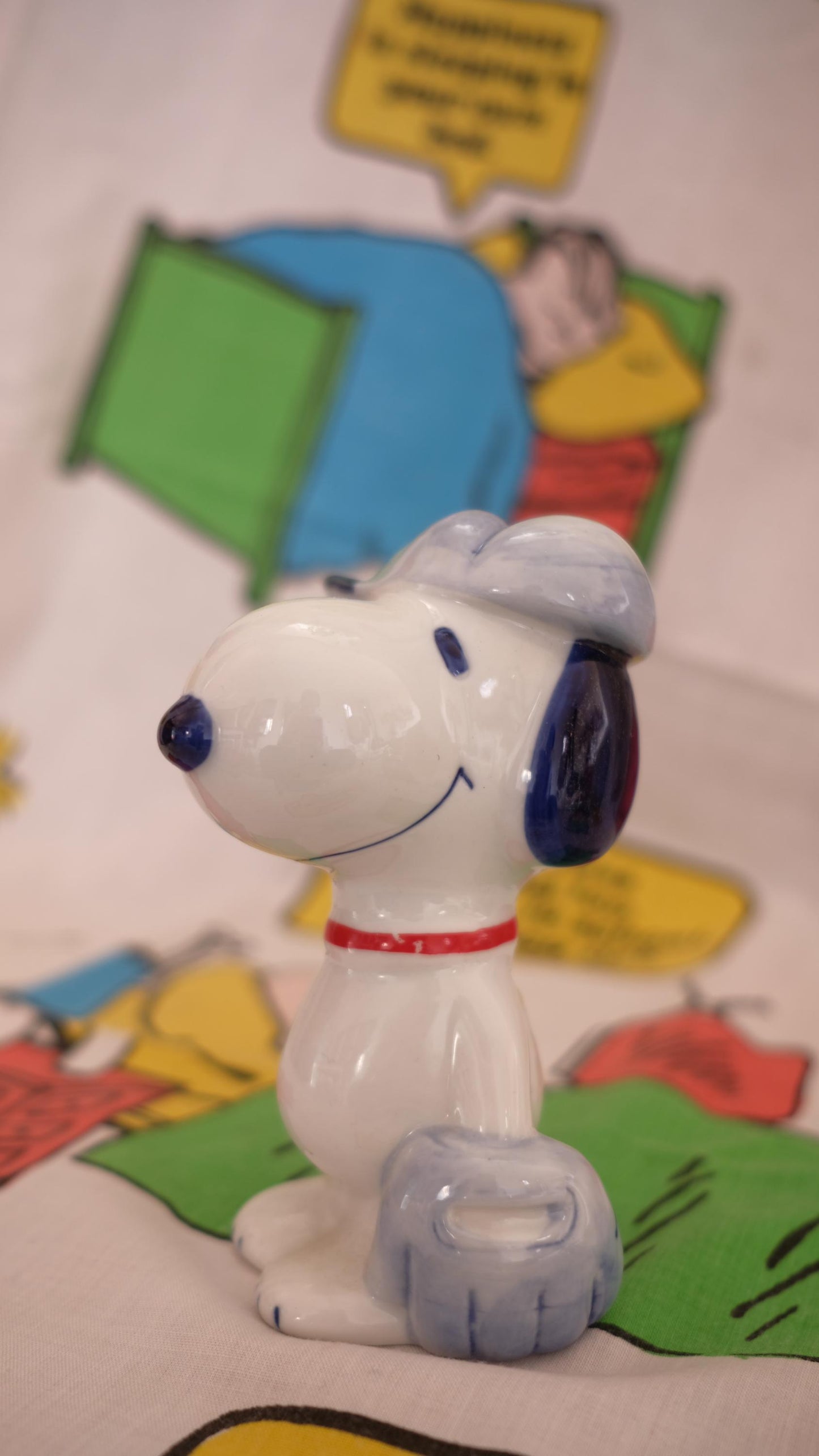 Tirelire snoopy baseball vintage