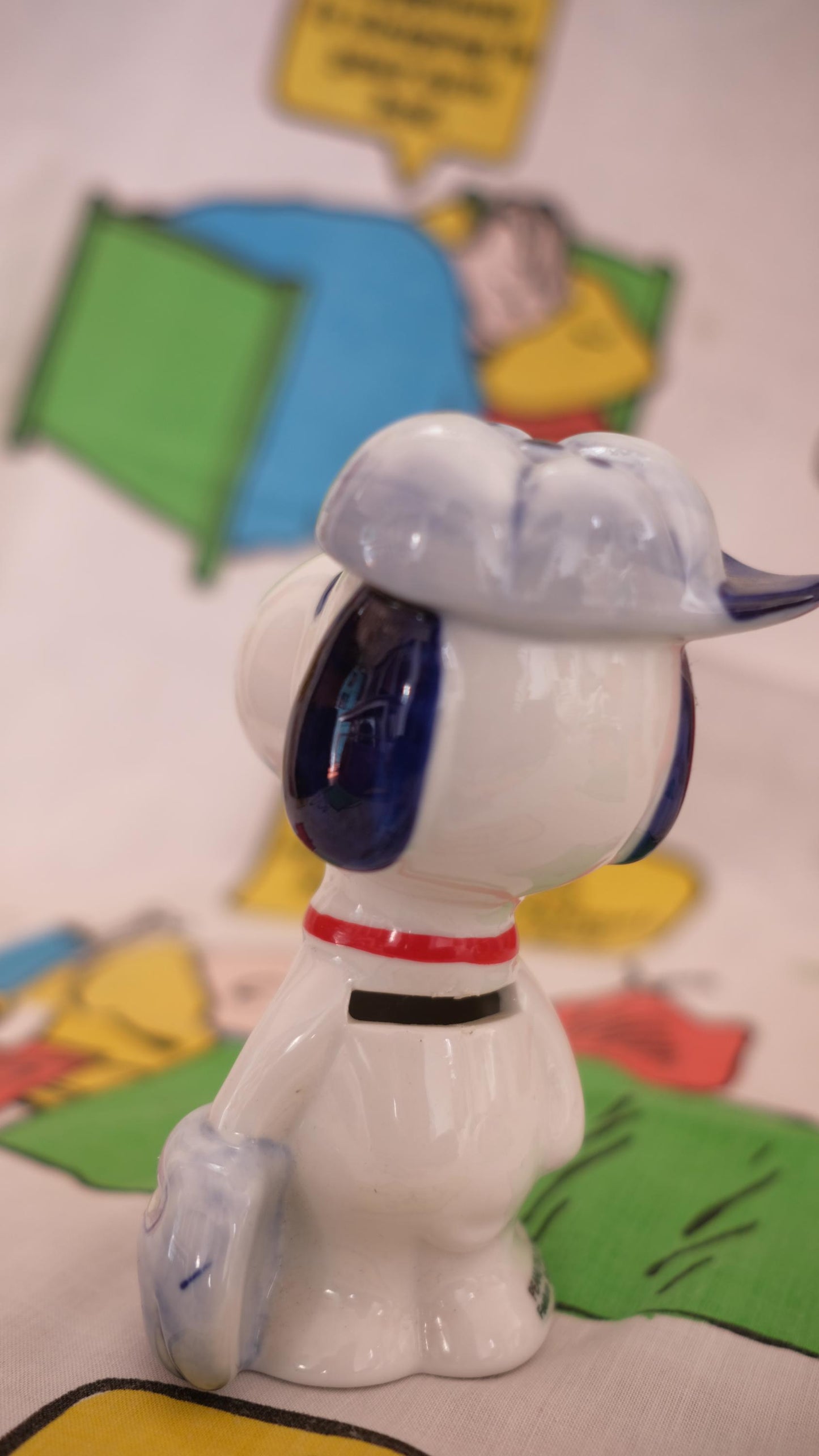 Tirelire snoopy baseball vintage