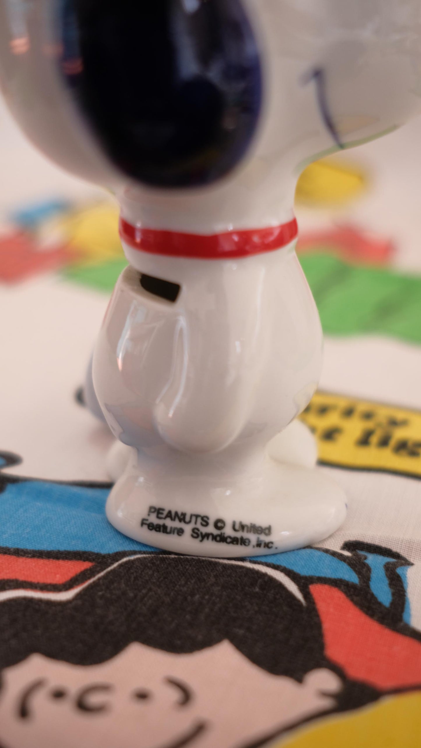 Tirelire snoopy baseball vintage