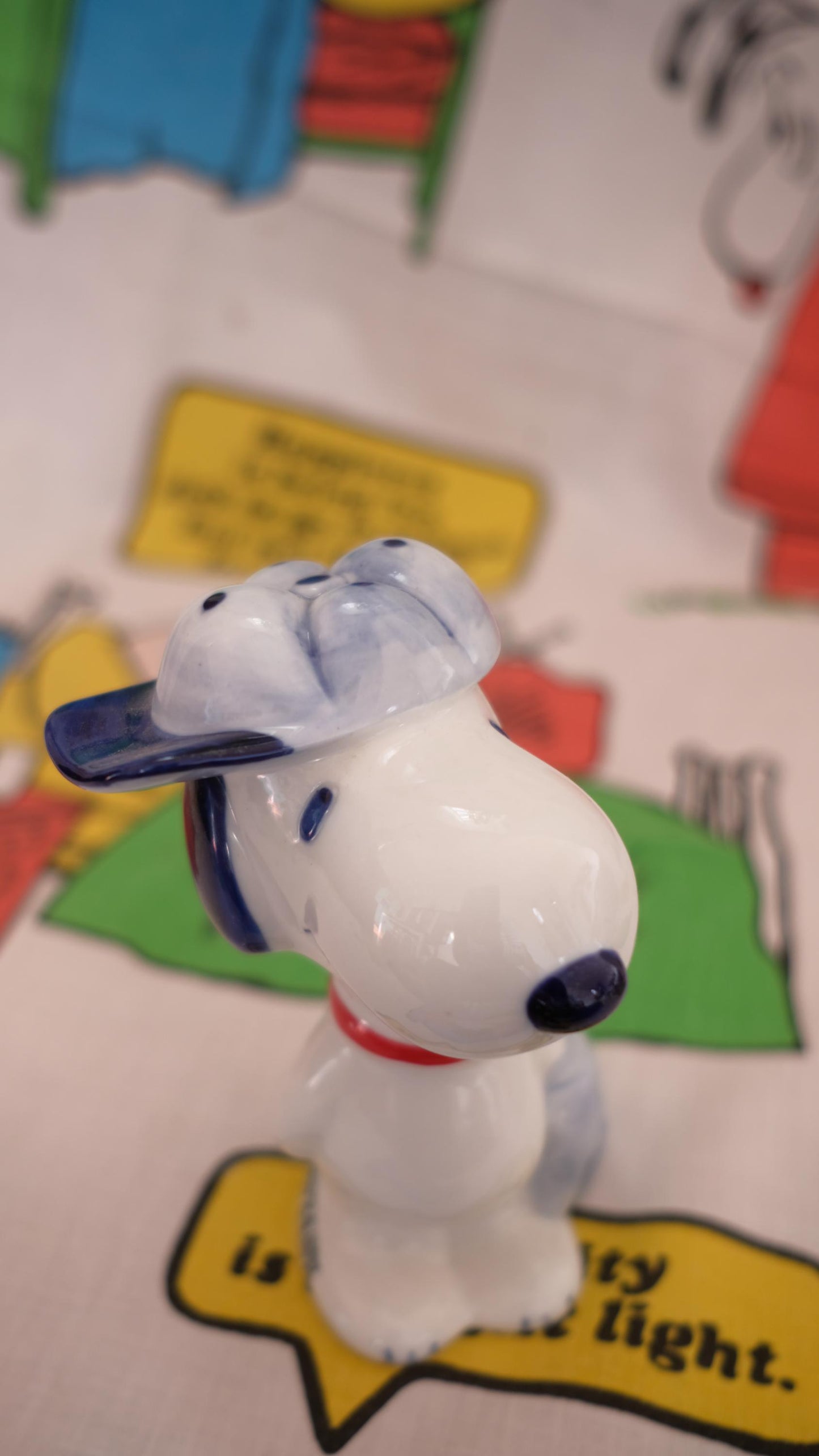 Tirelire snoopy baseball vintage