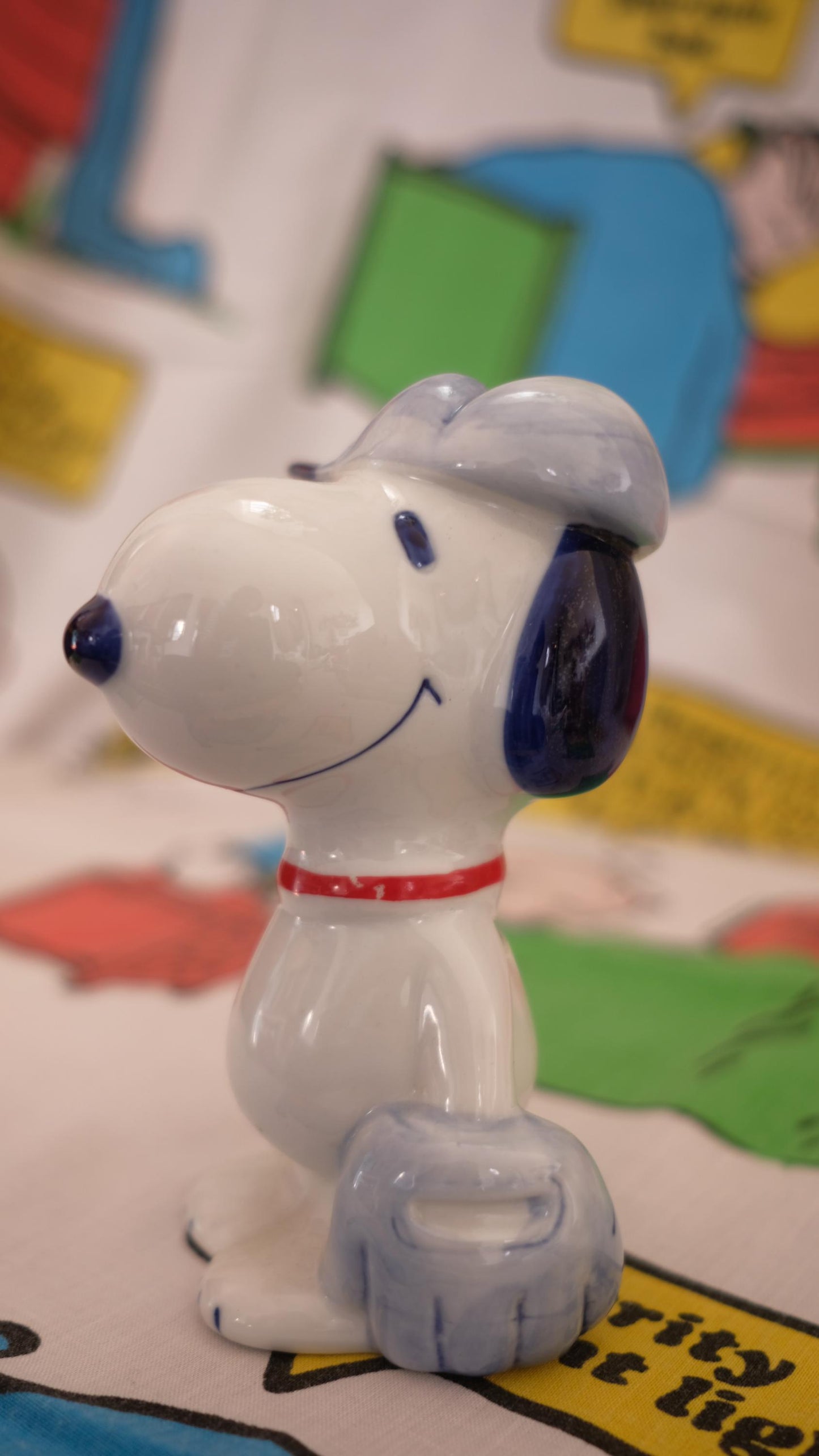 Tirelire snoopy baseball vintage