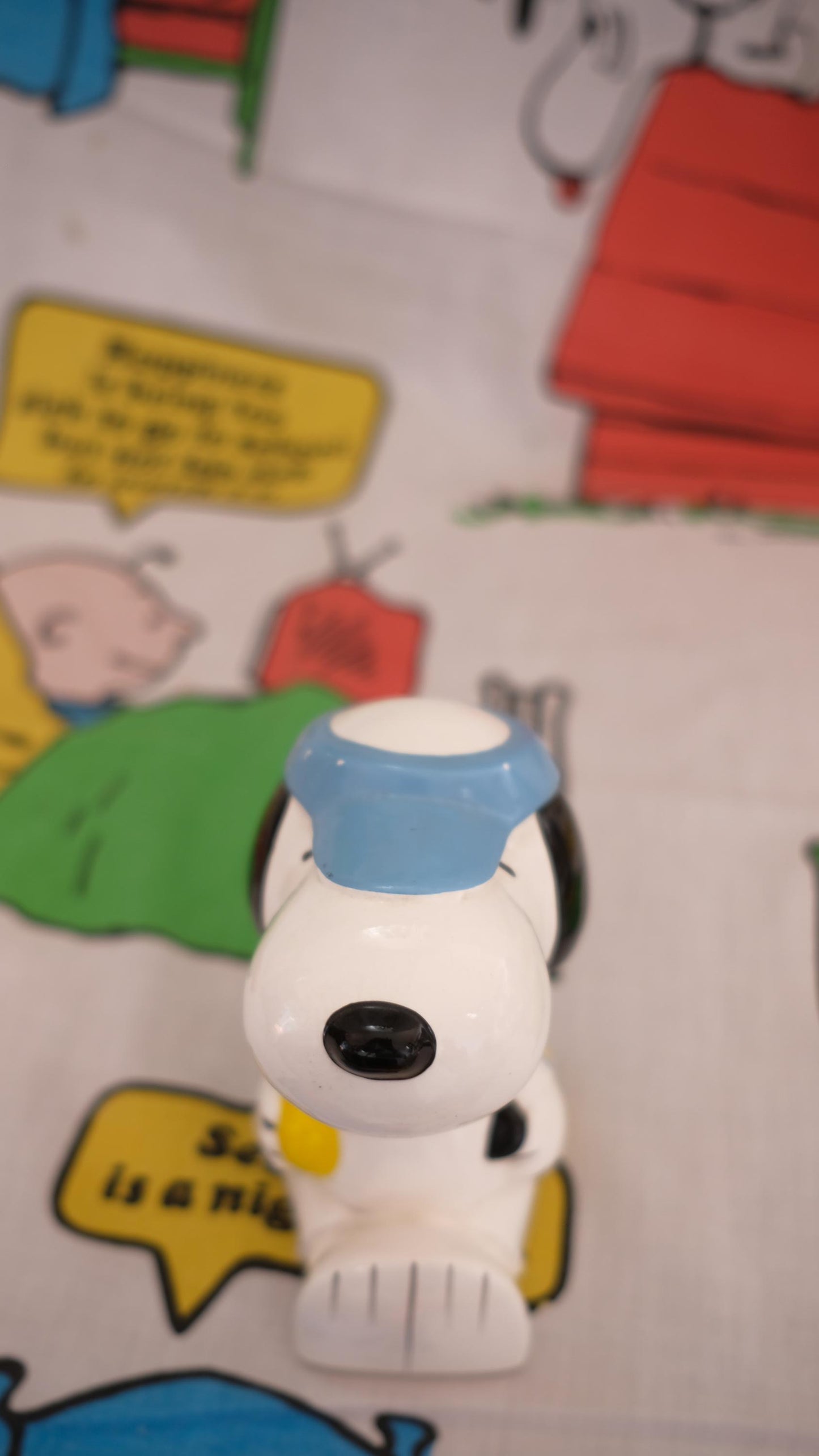 Presse papiers snoopy tennis player vintage