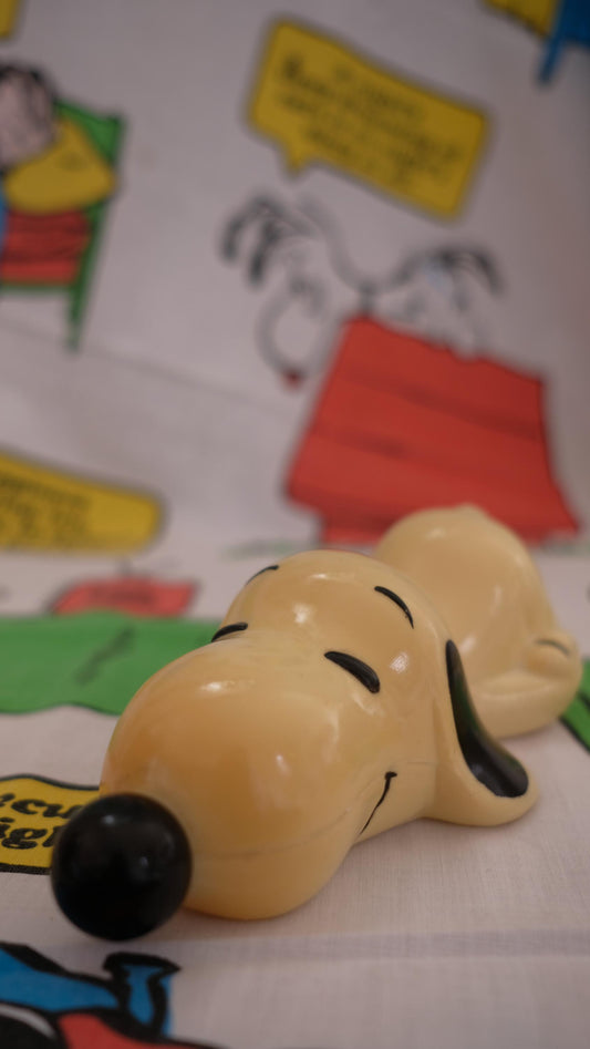 Bouteille de shampoing snoopy vintage