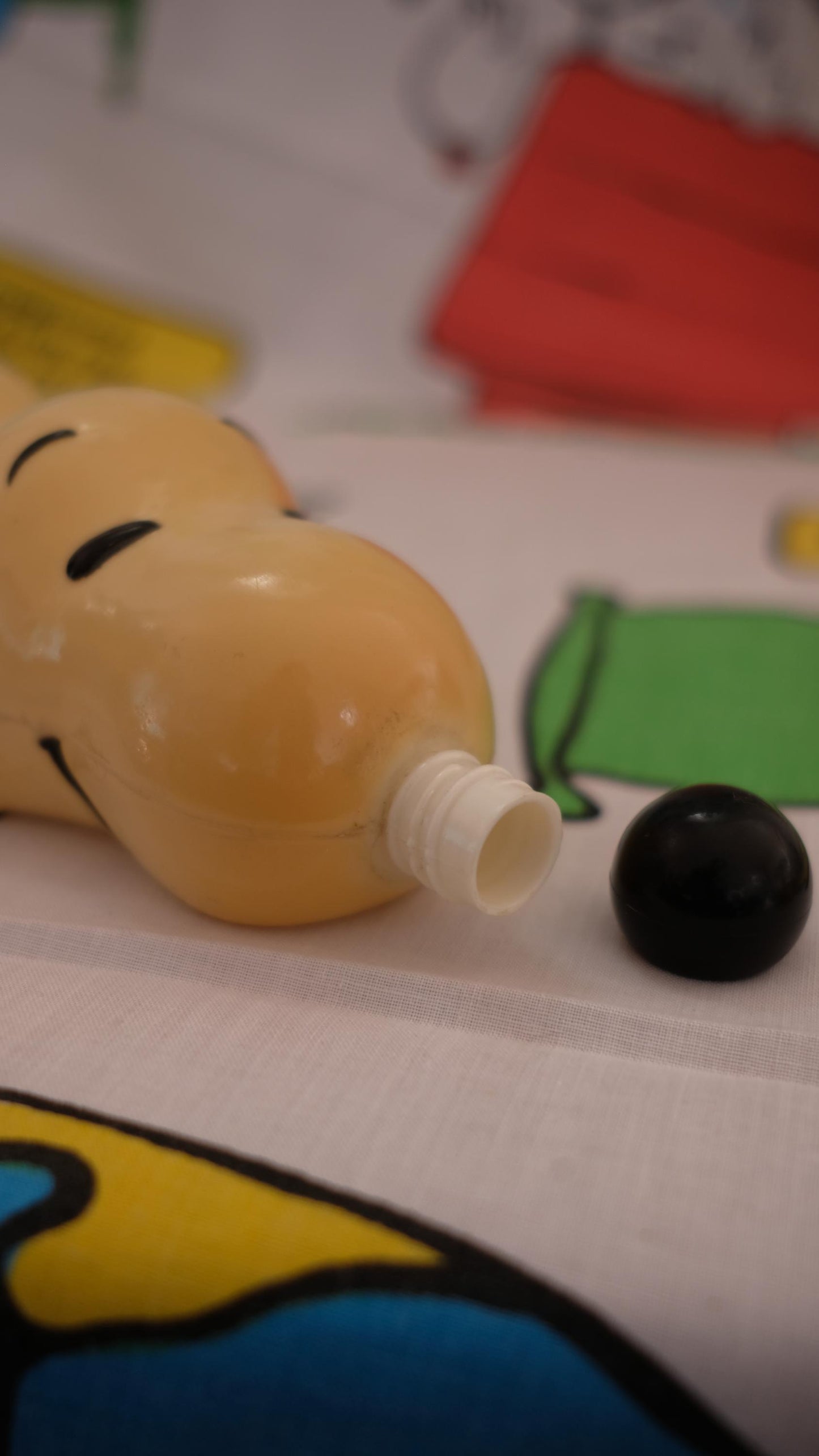 Bouteille de shampoing snoopy vintage