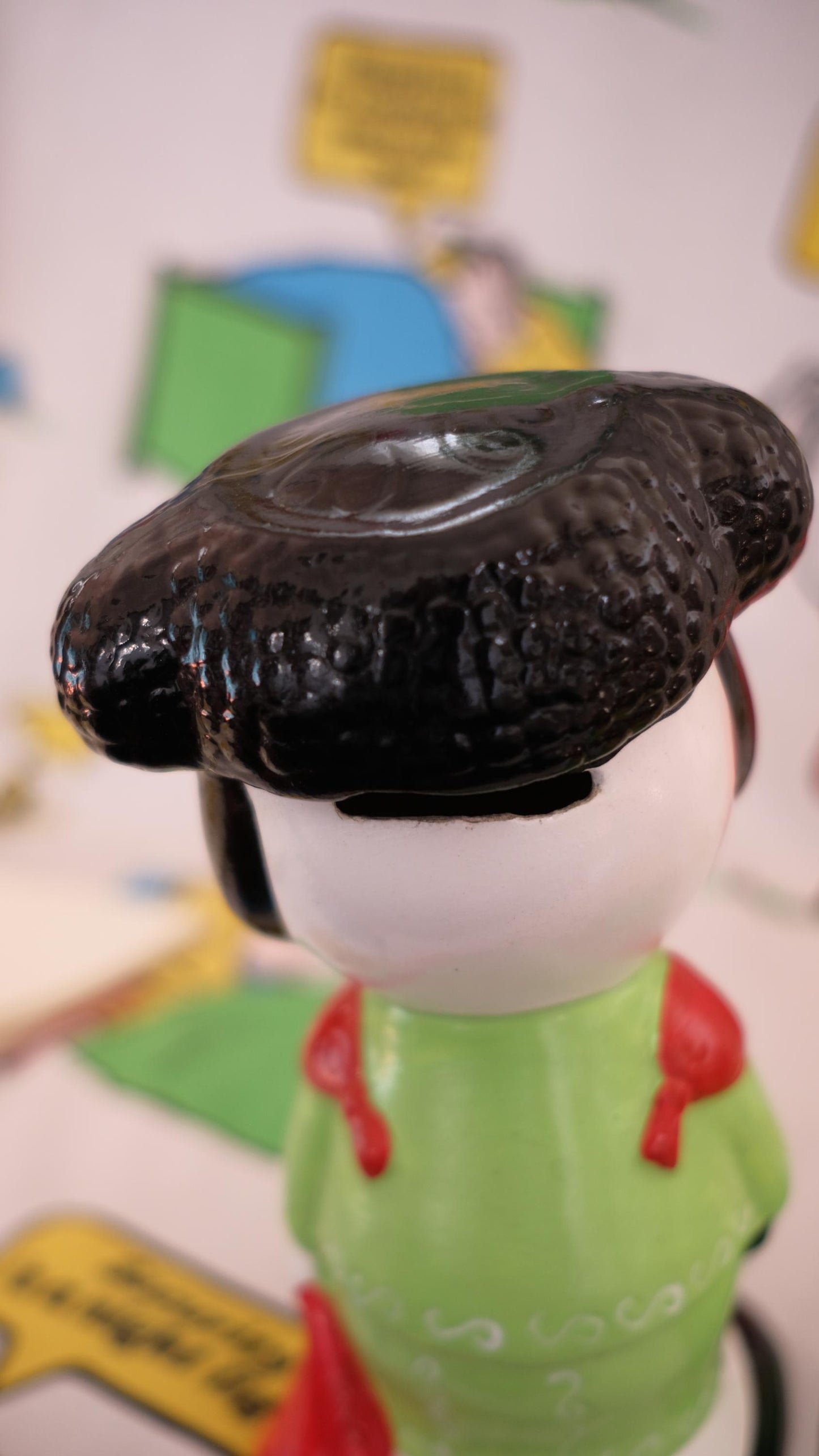 Tirelire Snoopy vintage toréador