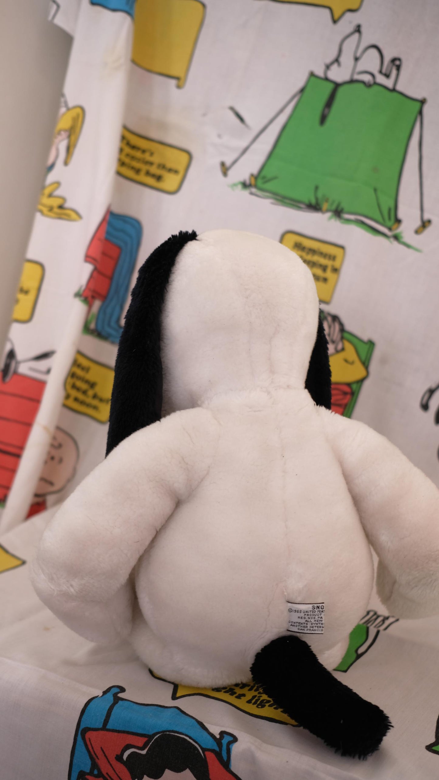 Grande peluche Snoopy made in Korea vintage