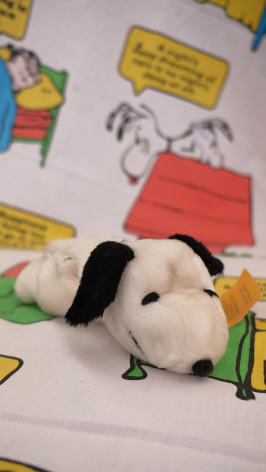 Peluche snoopy bean bag butterfly vintage