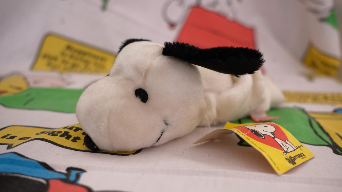Peluche snoopy bean bag butterfly vintage