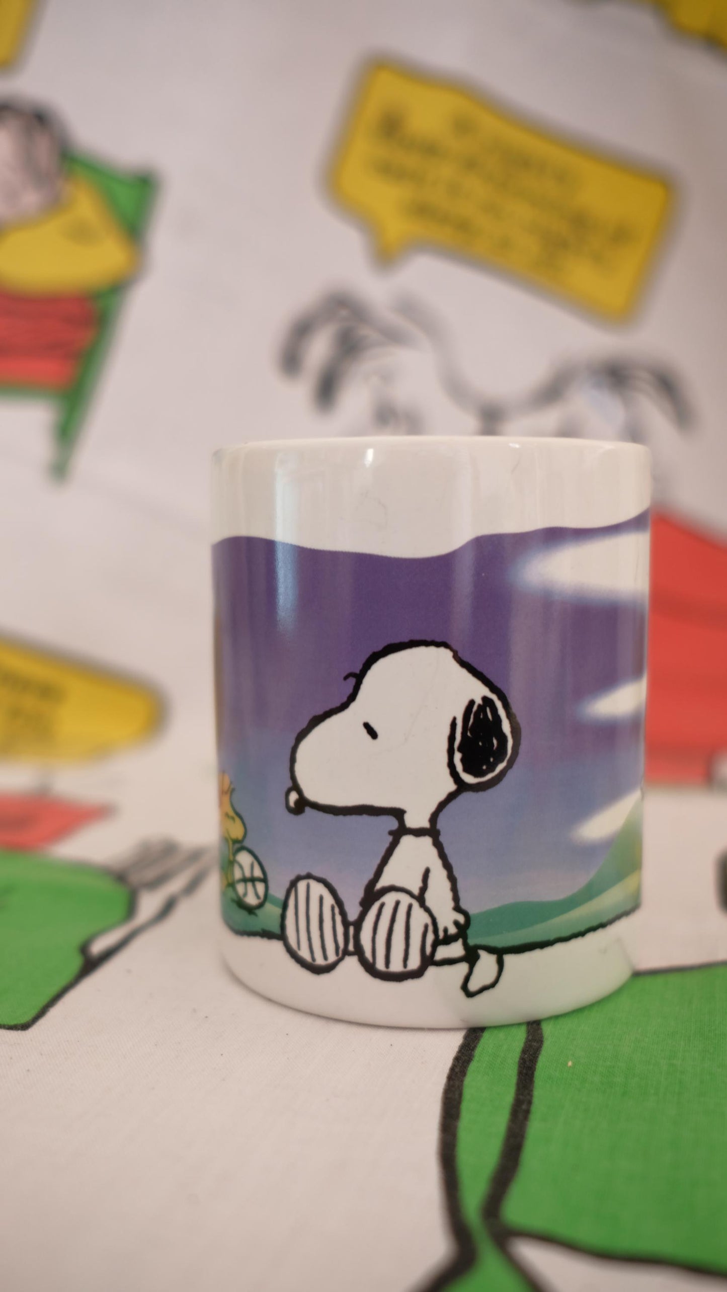 Mugs Snoopy au baseball vintage