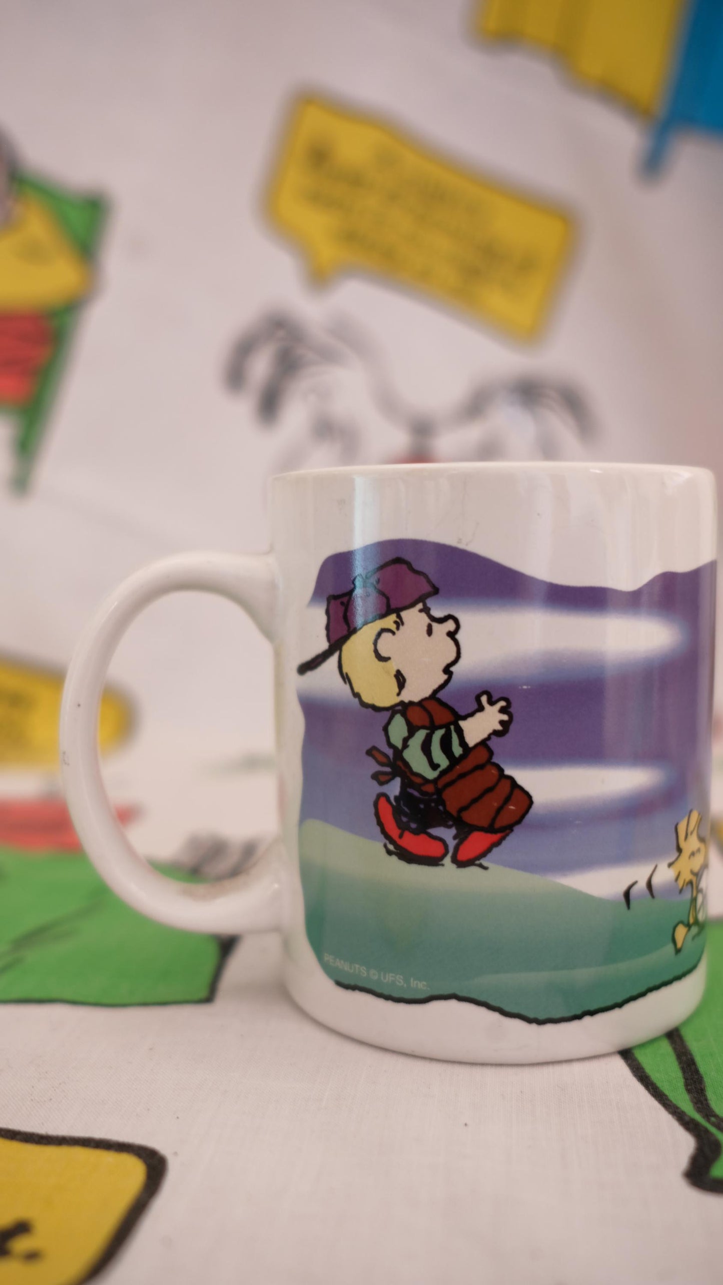 Mugs Snoopy au baseball vintage