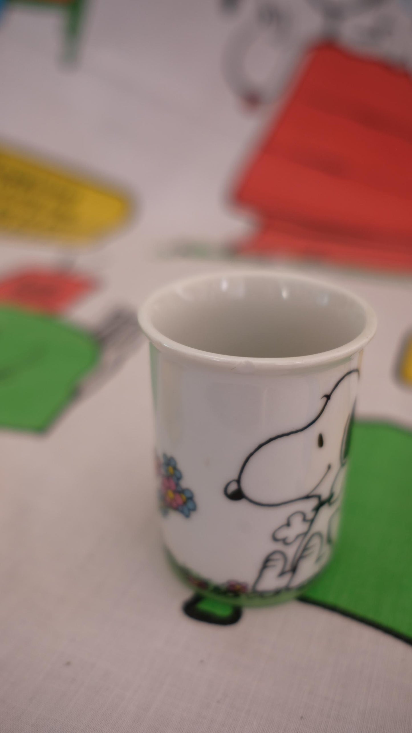 Tasse à café snoopy vintage