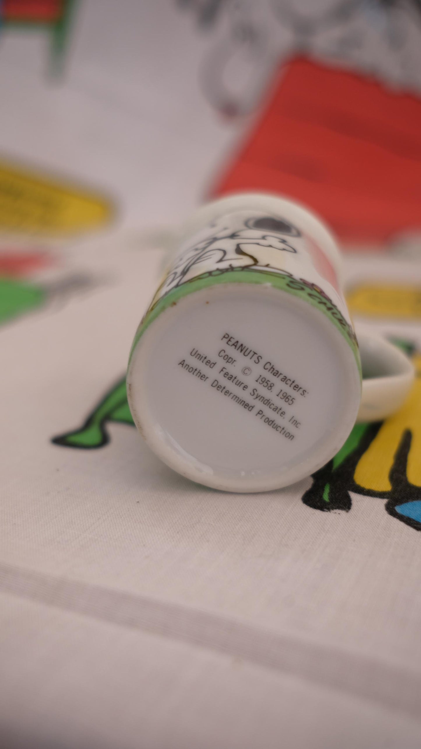 Tasse à café snoopy vintage