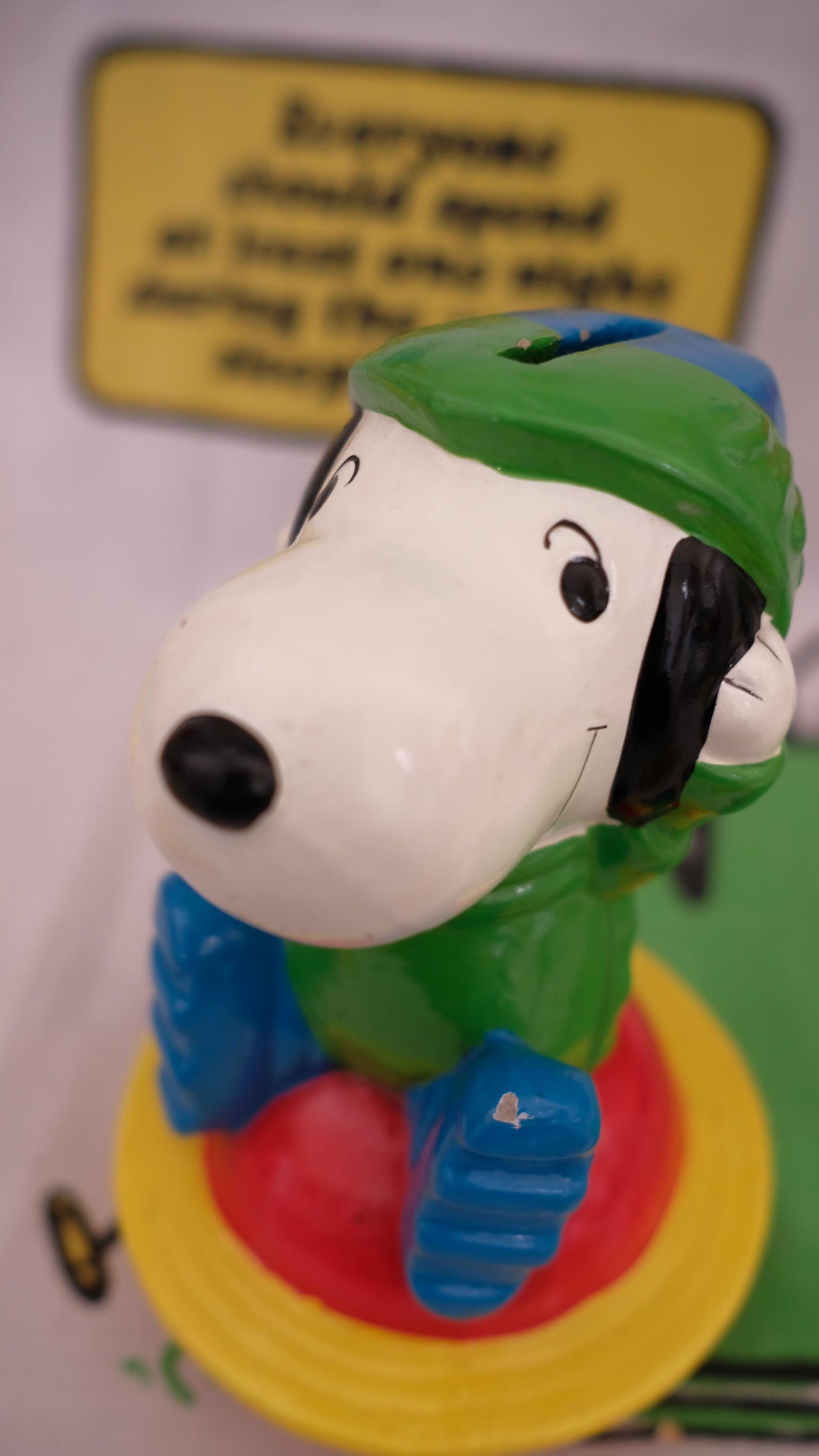 Tirelire Vintage snoopy